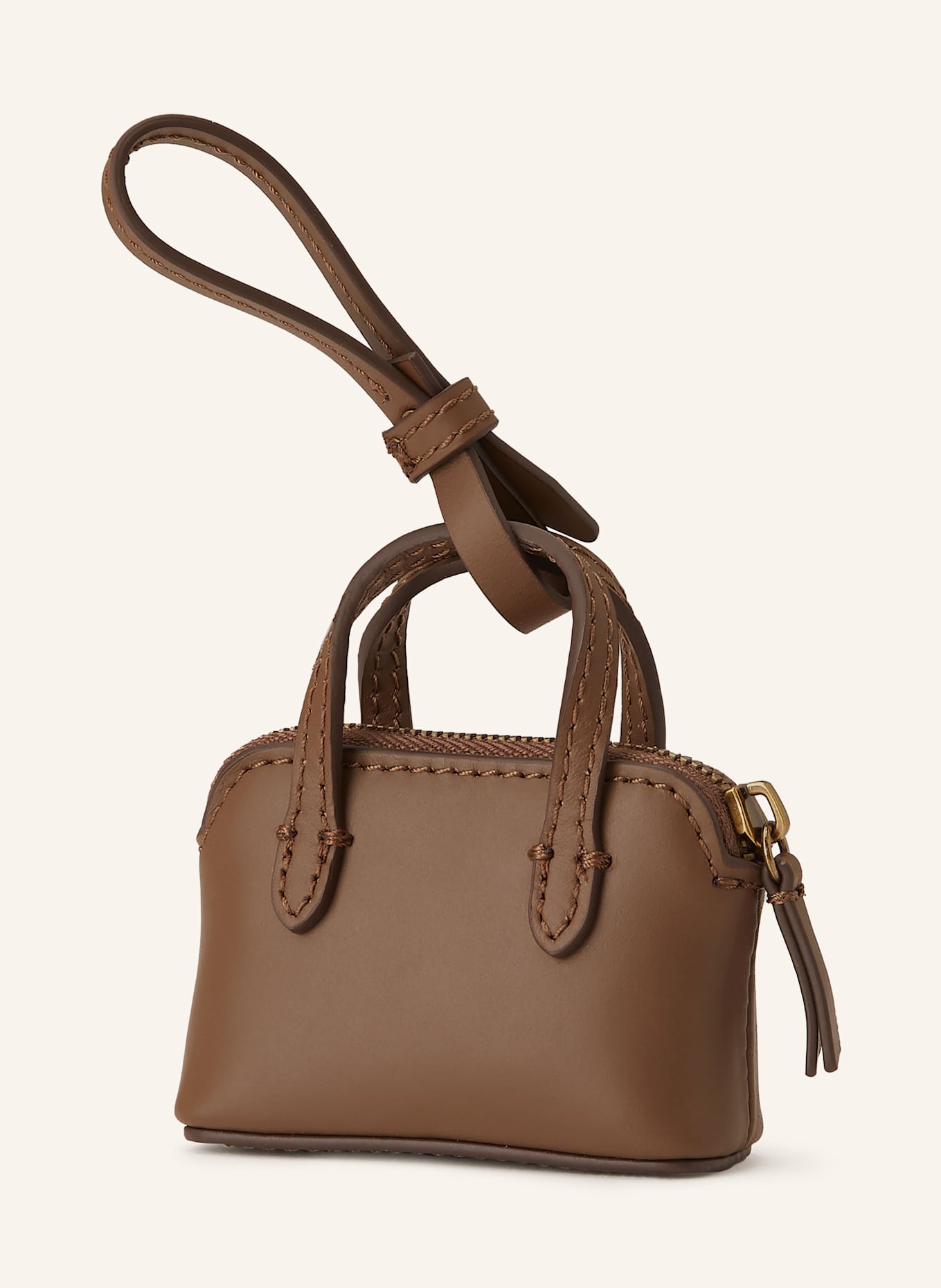 Marc O'Polo Taschenanhänger JEANINE: HELLBRAUN