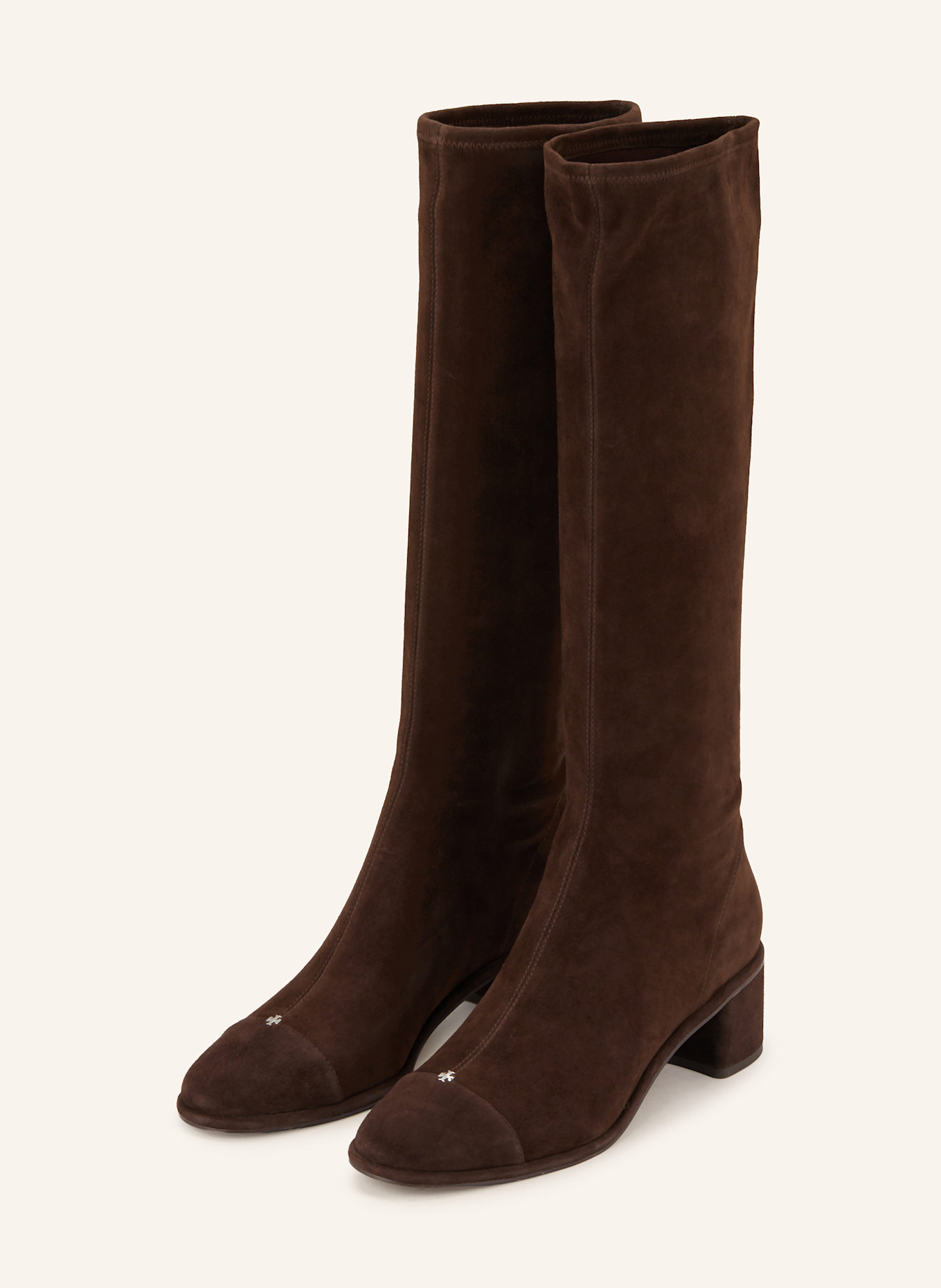 TORY BURCH Stiefel: DUNKELBRAUN