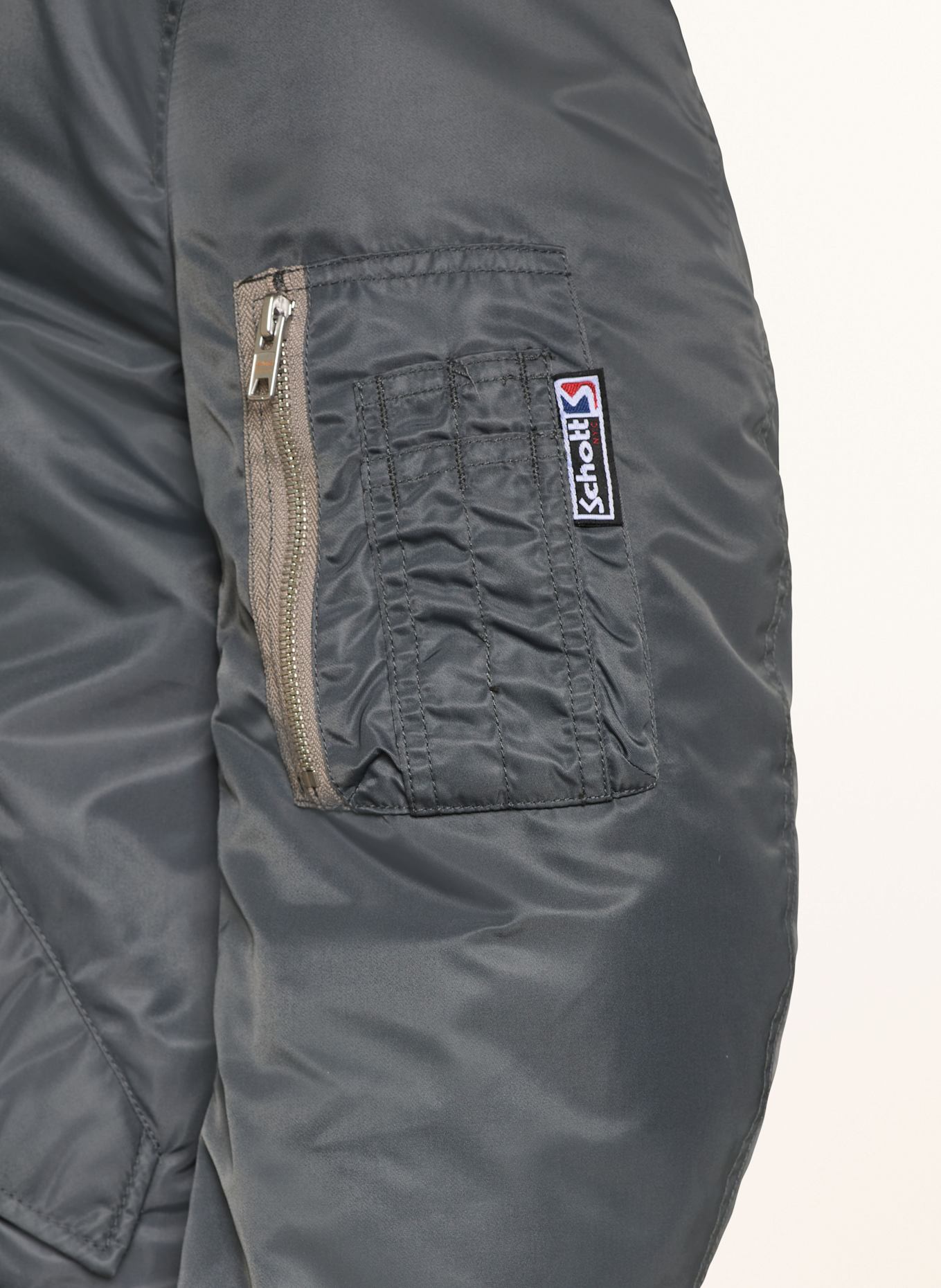 Schott NYC Blouson MA-CAMPS RS: GRAU
