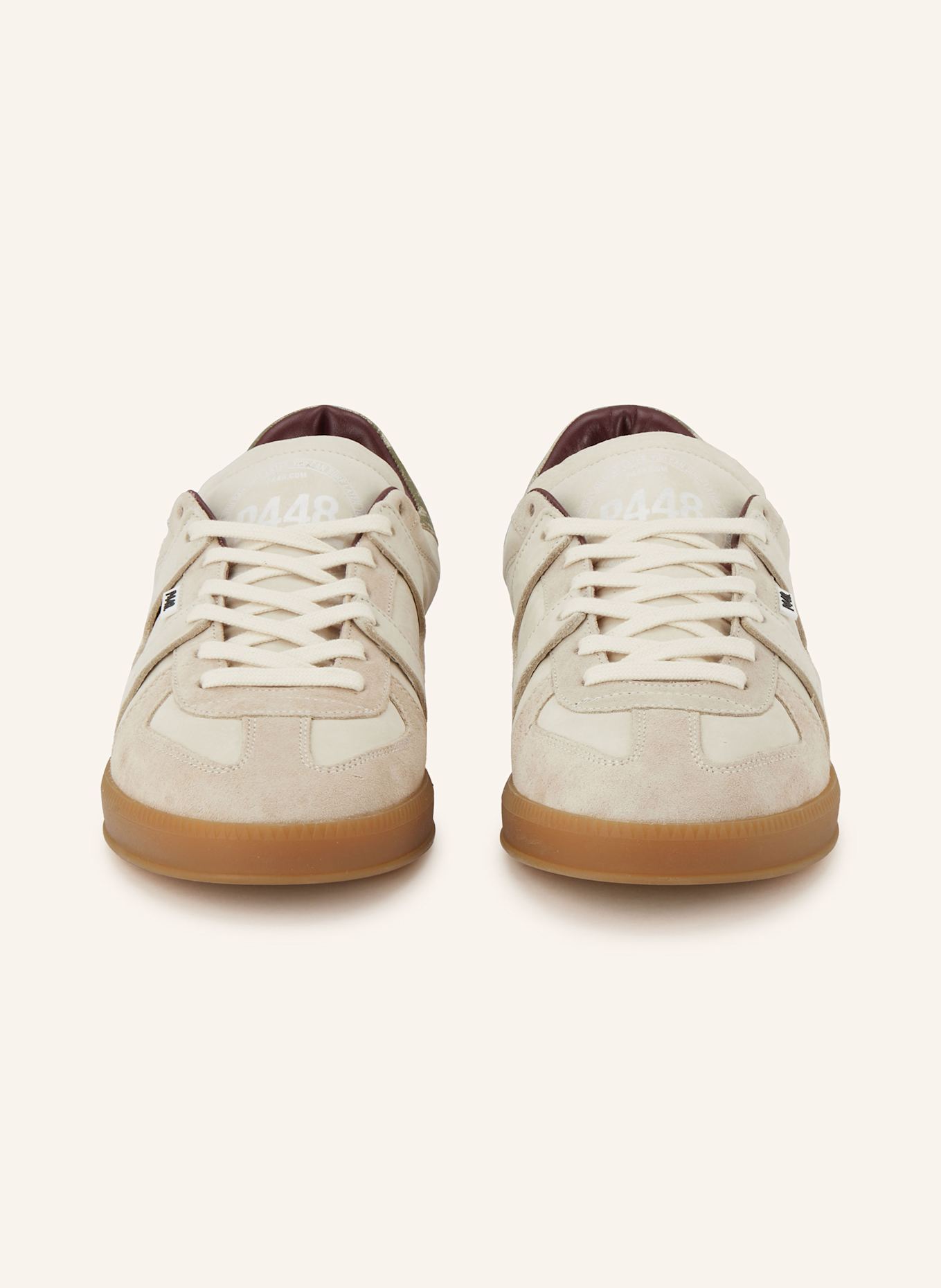 P448 Sneaker MONZA: HELLBRAUN