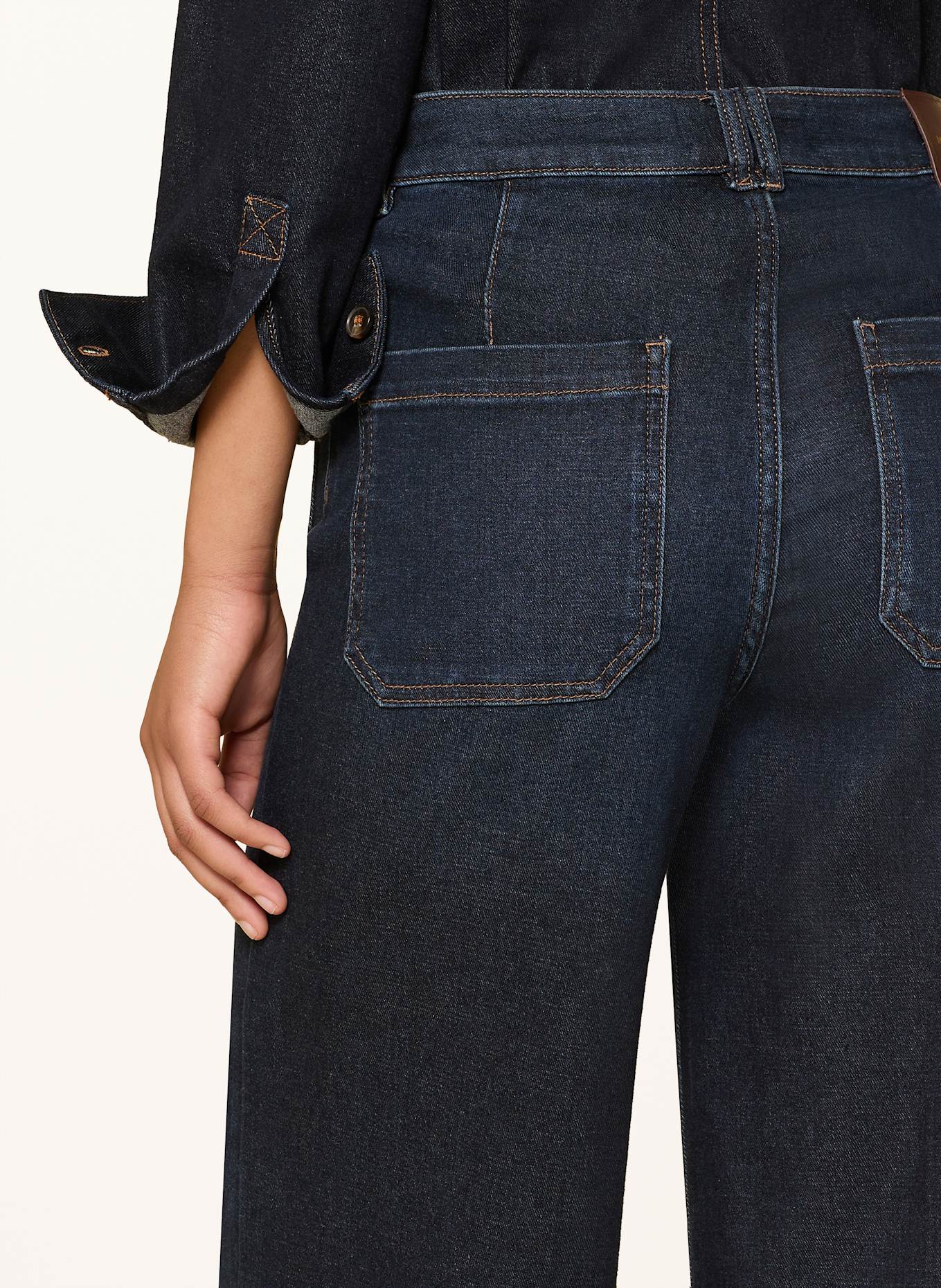 MOS MOSH Jeans-Culotte MMCOLETTE LYON: 447 DARK BLUE