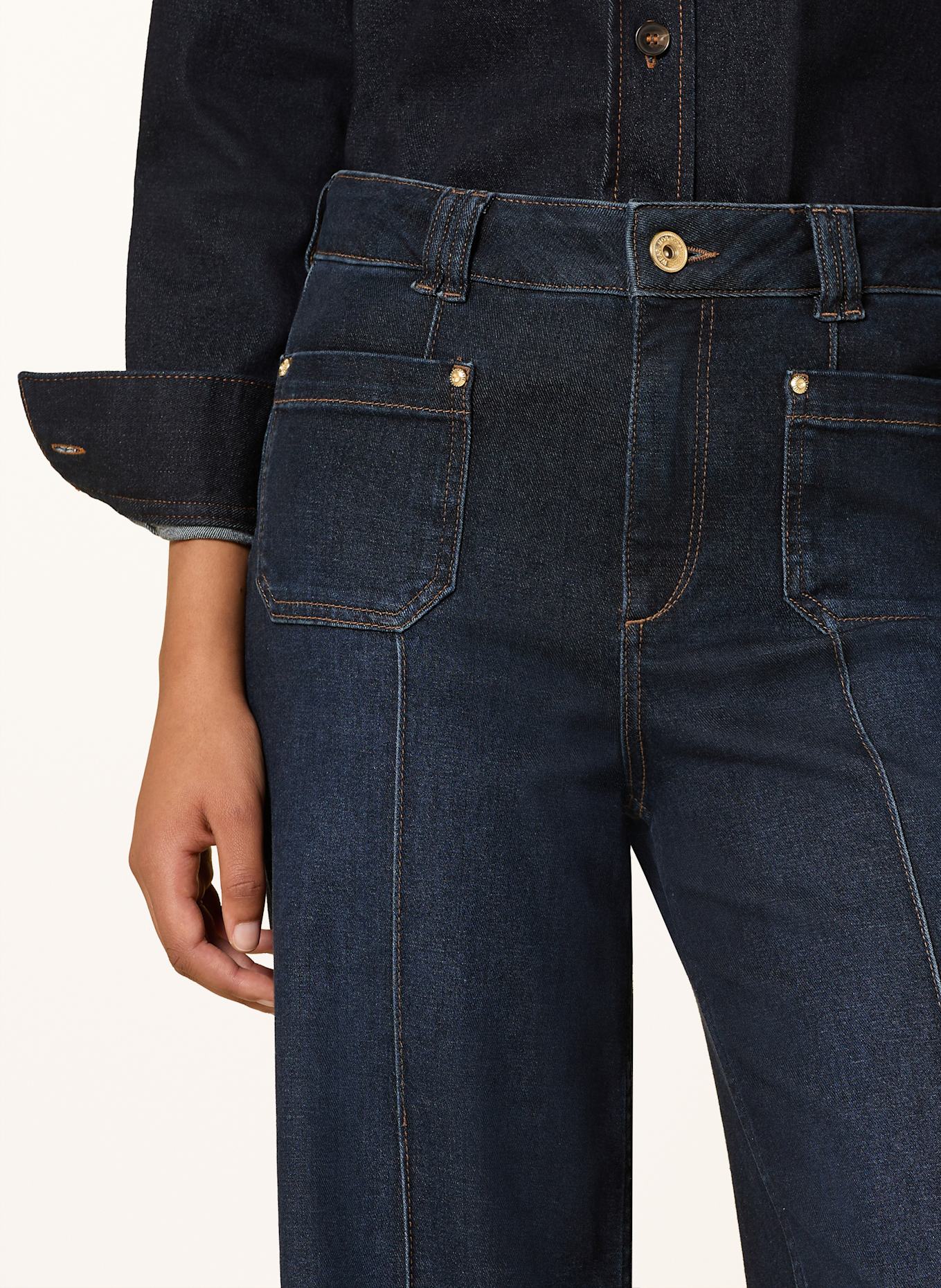 MOS MOSH Jeans-Culotte MMCOLETTE LYON: 447 DARK BLUE