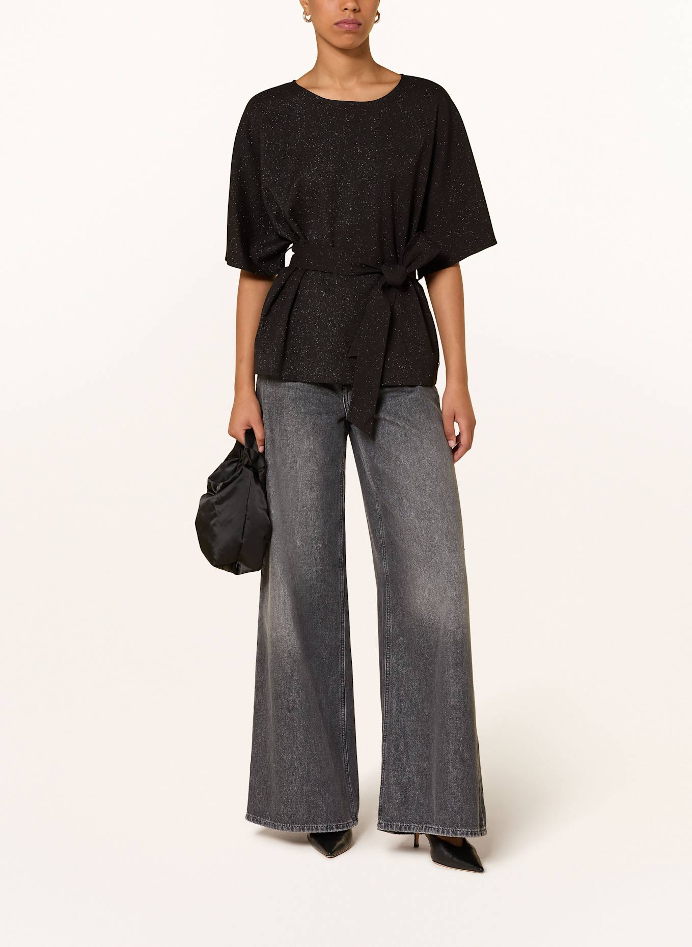 MOS MOSH Blusenshirt MMPIE BELLEVUE: SCHWARZ