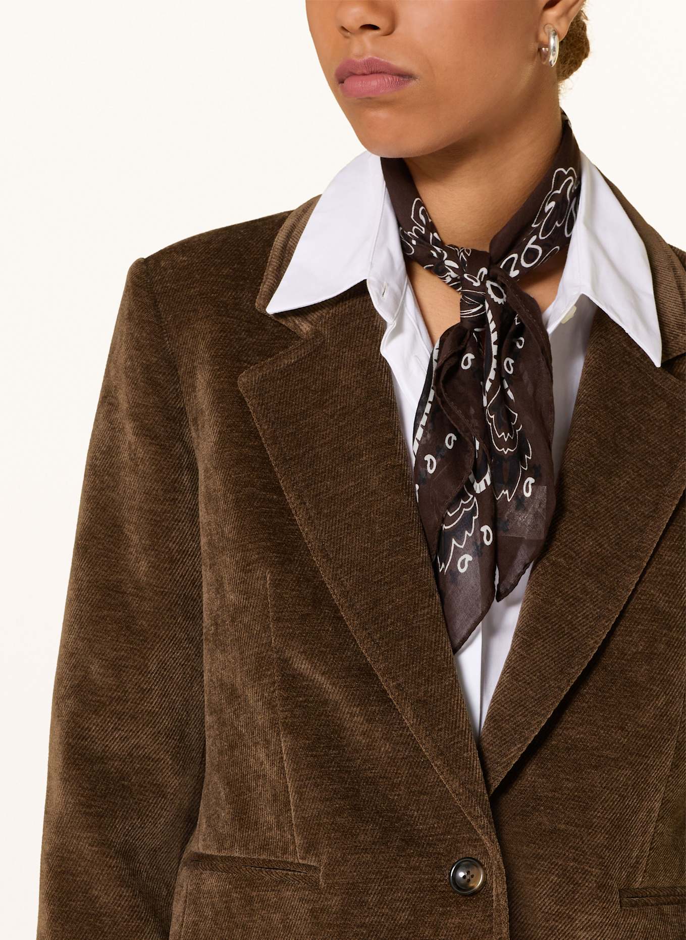 MOS MOSH Cordblazer MMELIEAS: DUNKELBRAUN