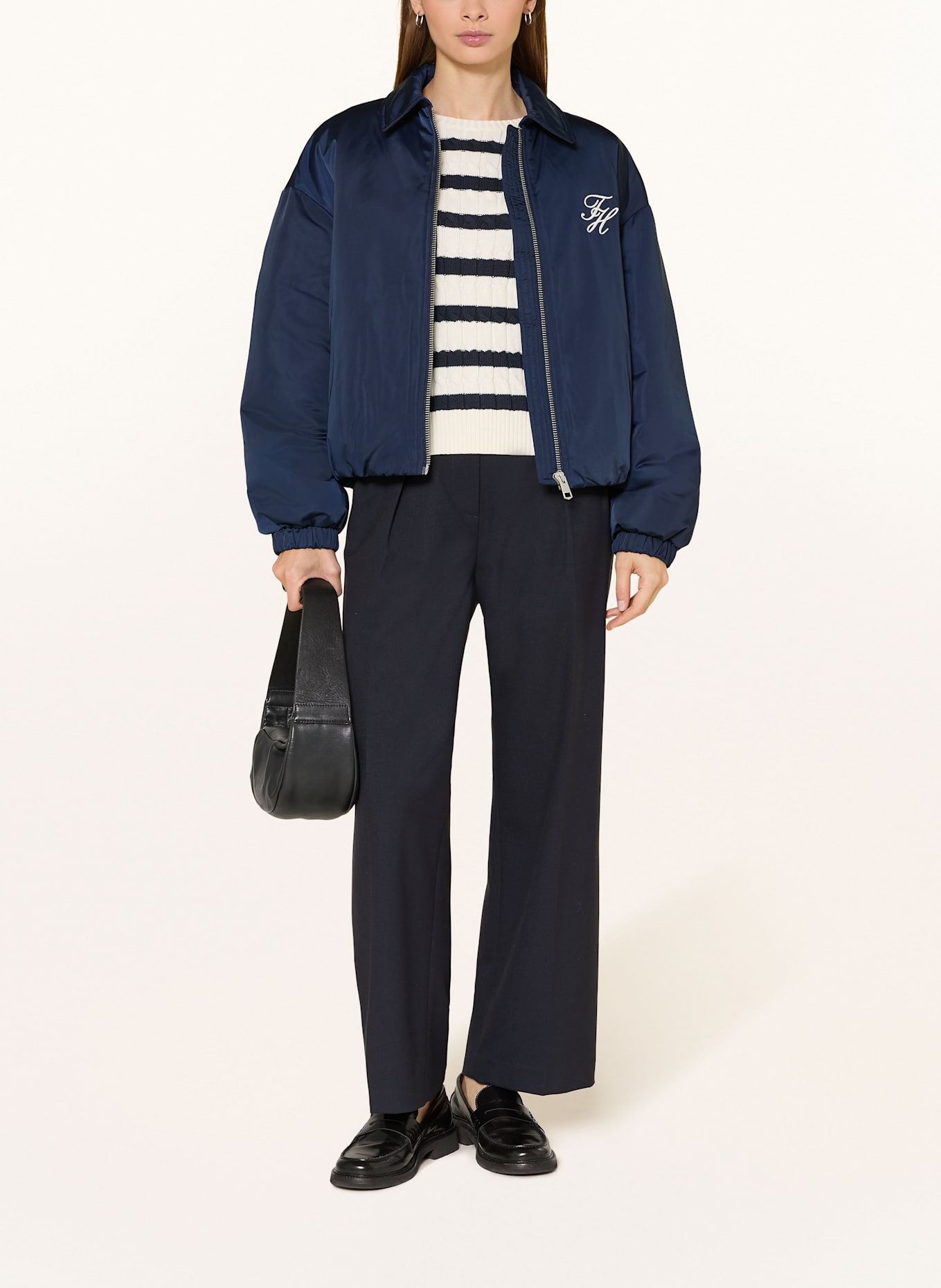 TOMMY HILFIGER Bluzon: GRANATOWY