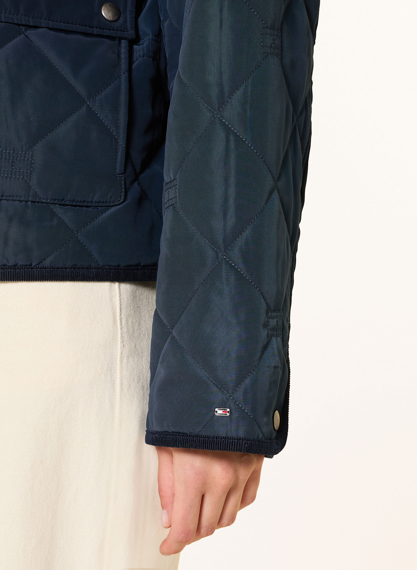 TOMMY HILFIGER Steppjacke: DUNKELBLAU