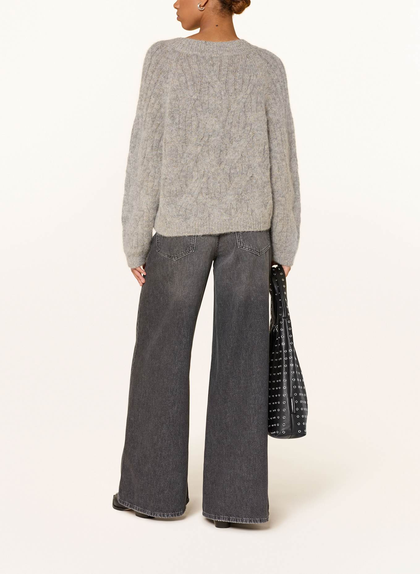 MOS MOSH Pullover MMUNNUR: HELLGRAU