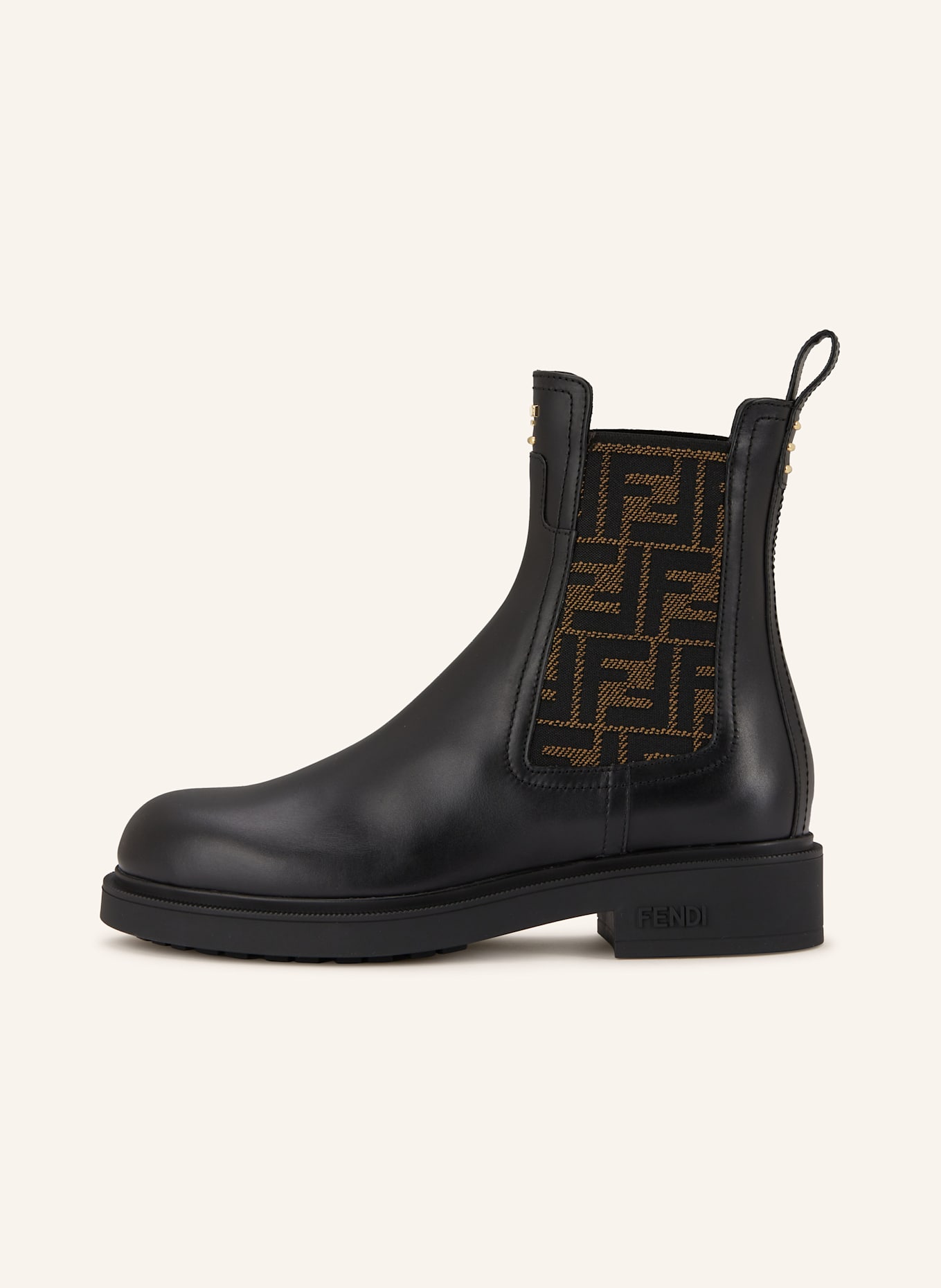 FENDI Chelsea boots: BLACK