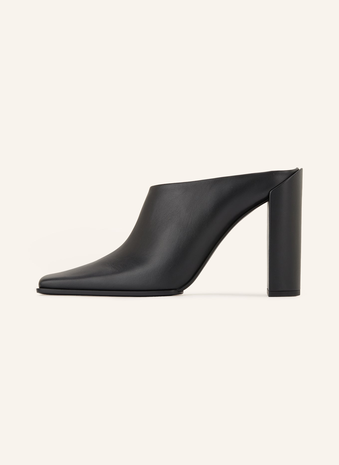 ALAÏA Mules: SCHWARZ