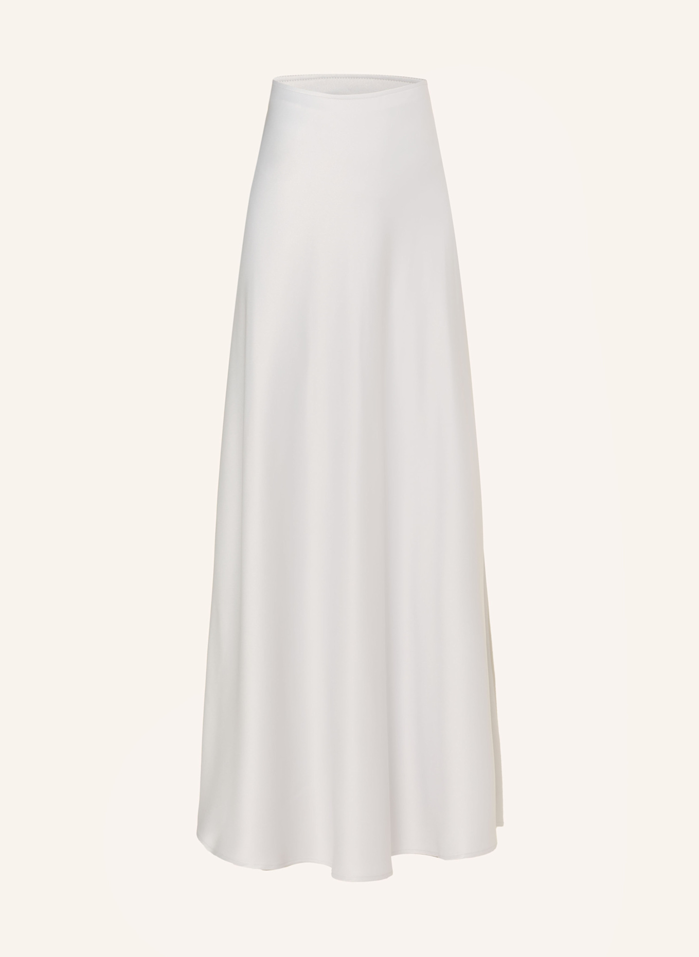 Juvia FINA satin skirt: LIGHT GRAY