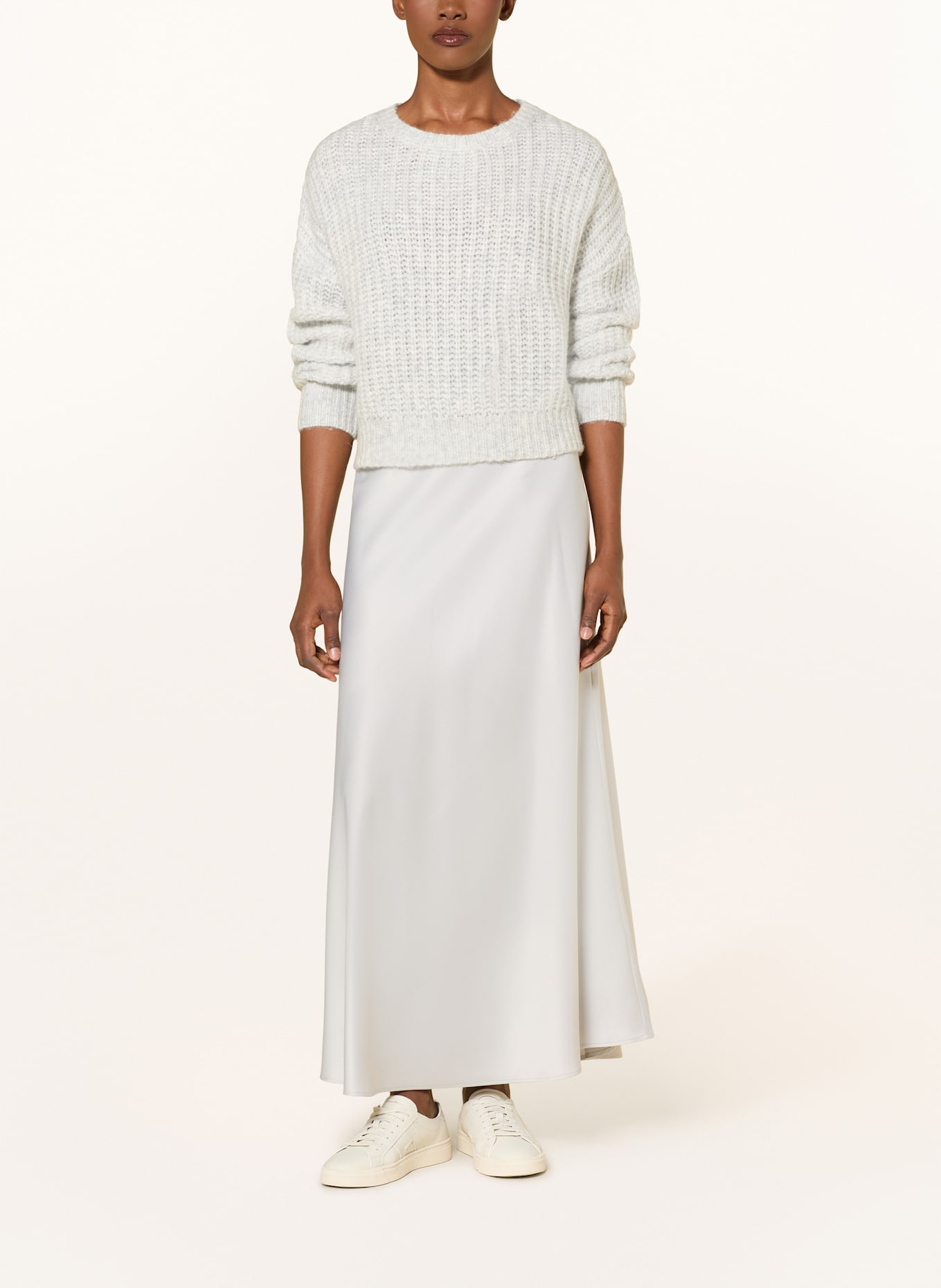 Juvia EMELIE sweater: LIGHT GRAY