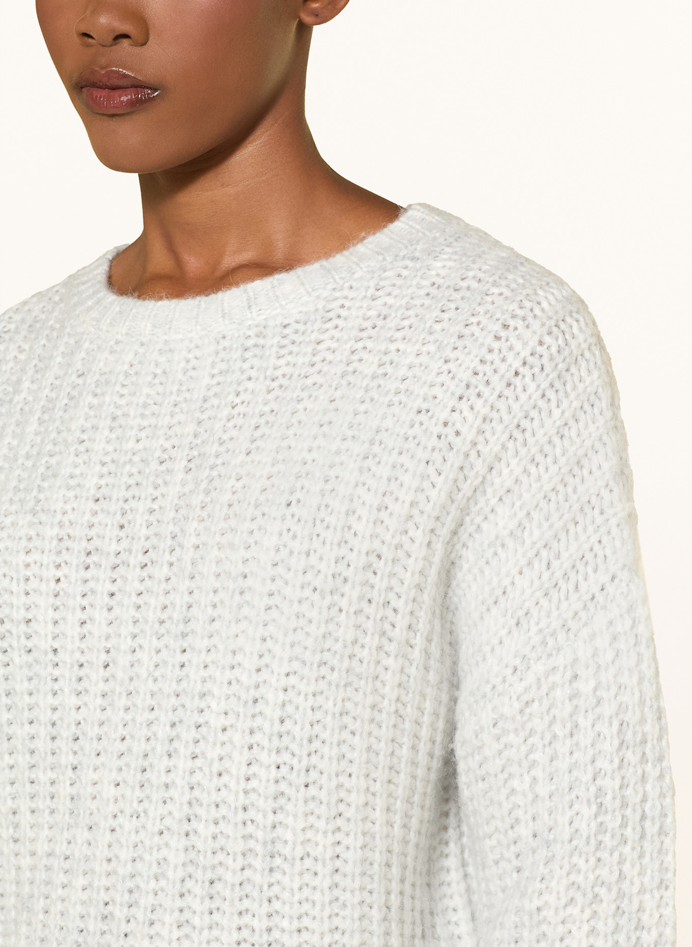 Juvia EMELIE sweater: LIGHT GRAY