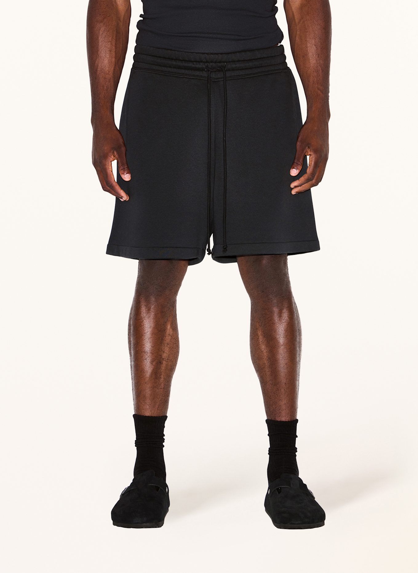 SKIMS Lounge-Sweatshorts FLEECE LOUNGE: WASHED ONYX