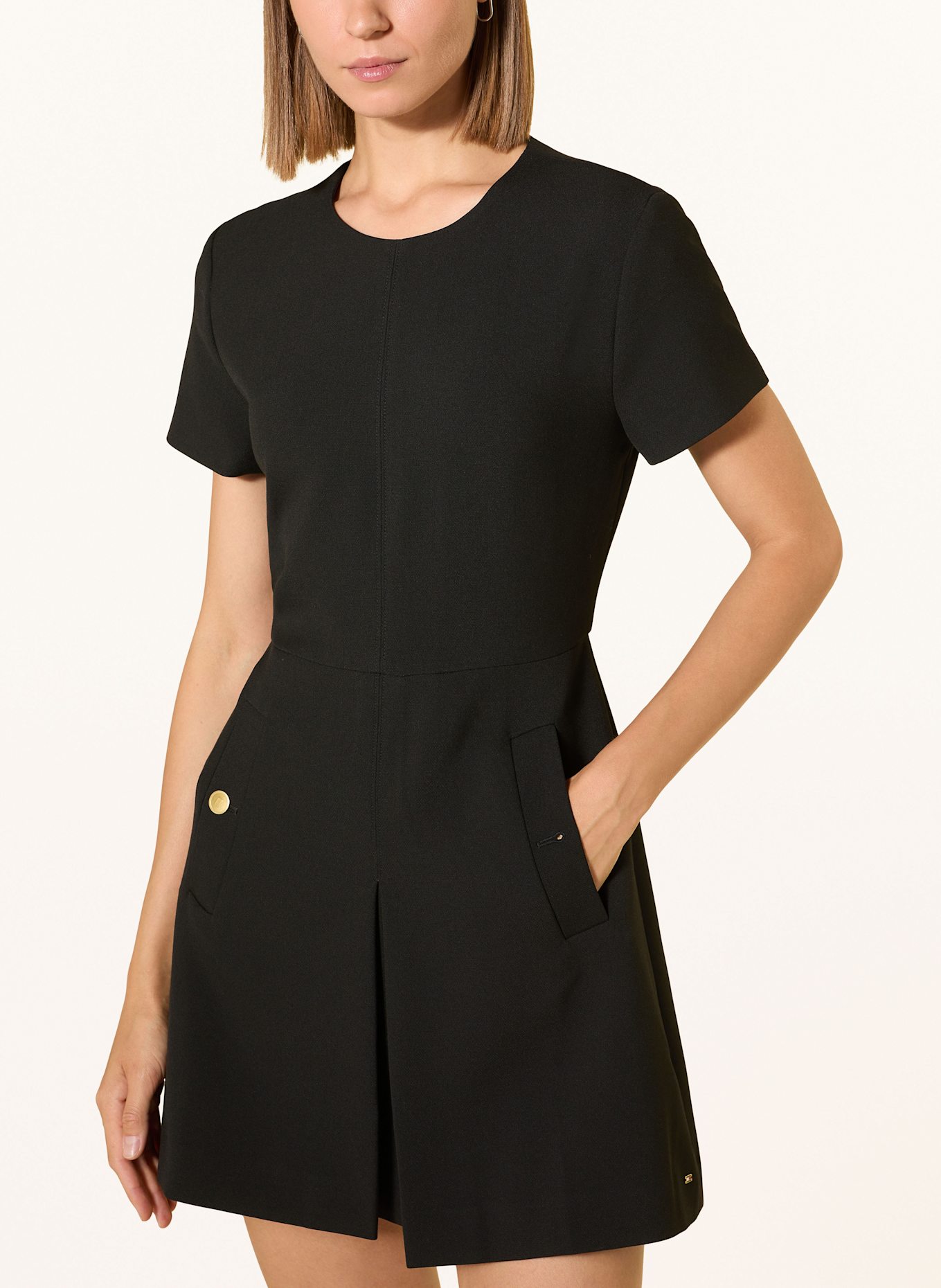 TOMMY HILFIGER Kleid: SCHWARZ