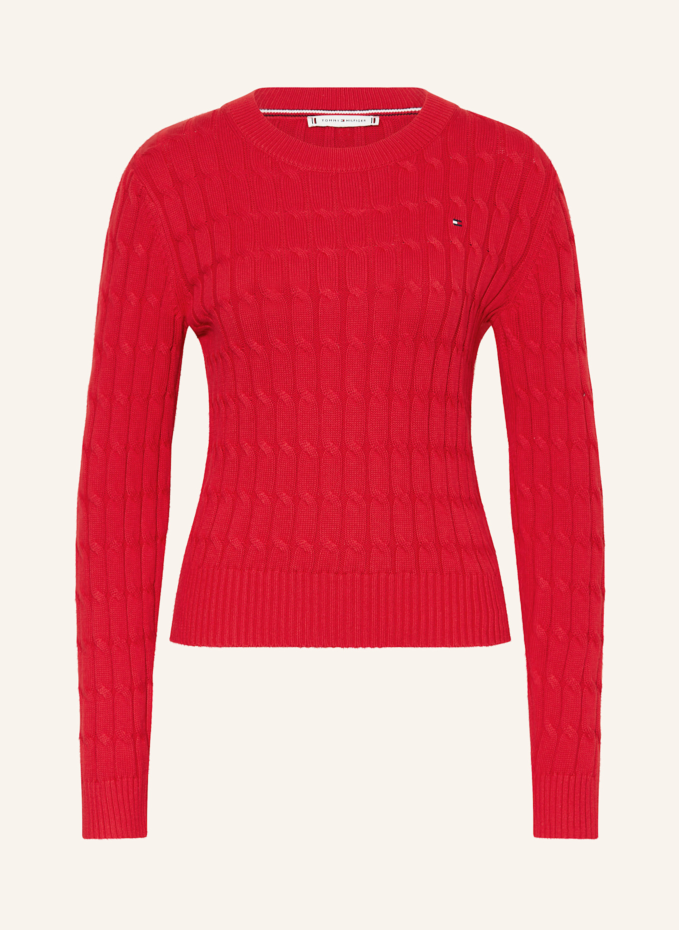 TOMMY HILFIGER Sweater: RED