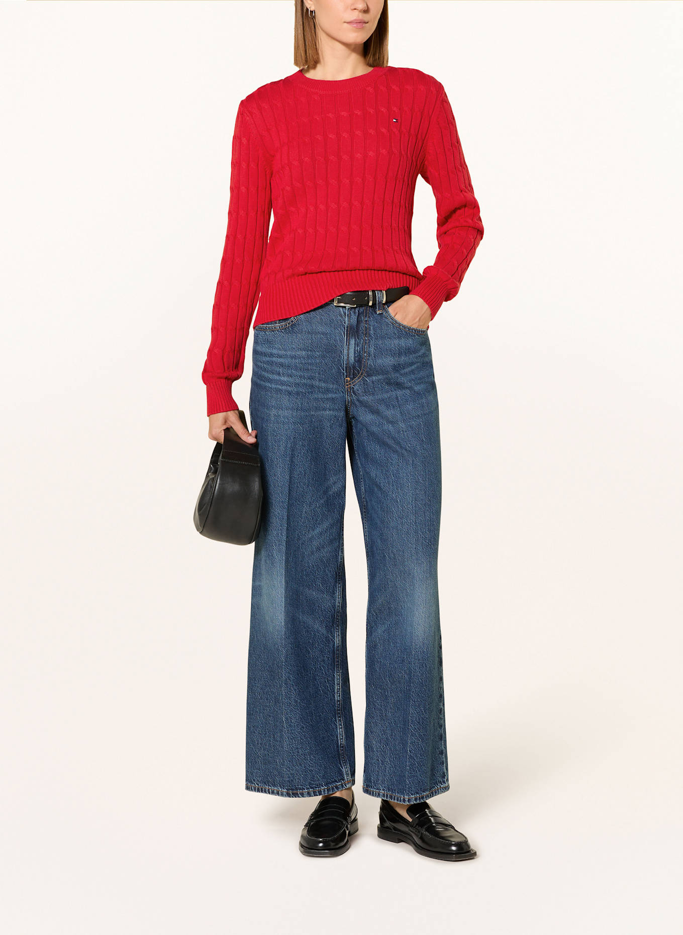 TOMMY HILFIGER Sweater: RED