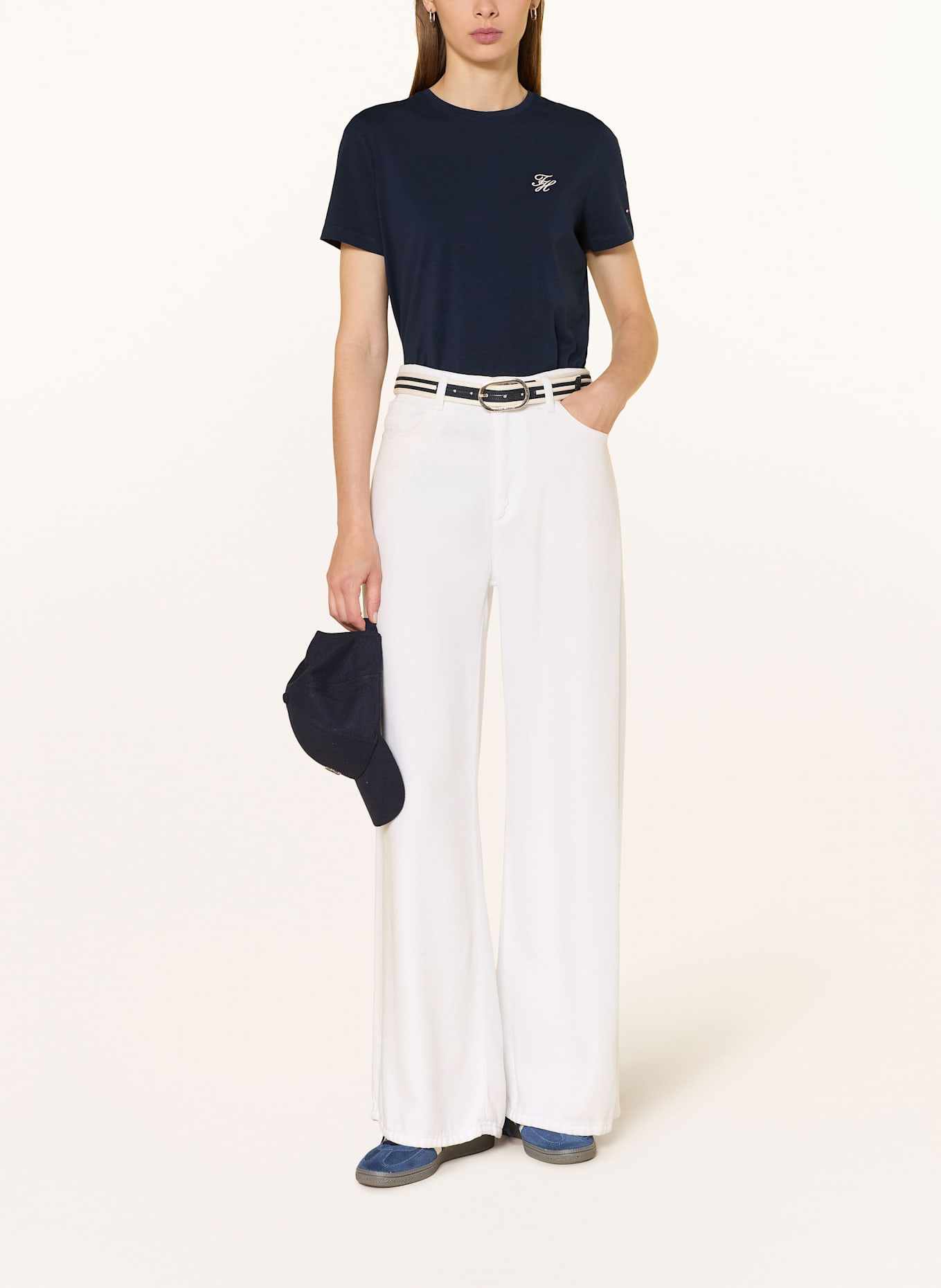 TOMMY HILFIGER T-shirt: DARK BLUE