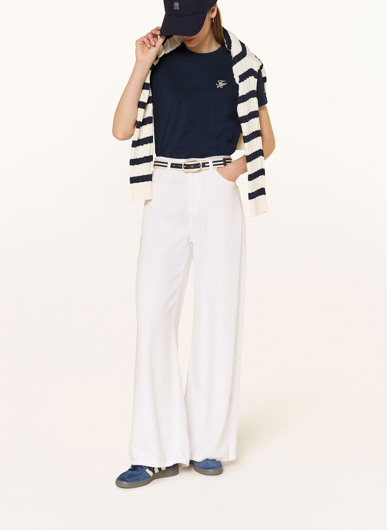 TOMMY HILFIGER T-shirt: DARK BLUE