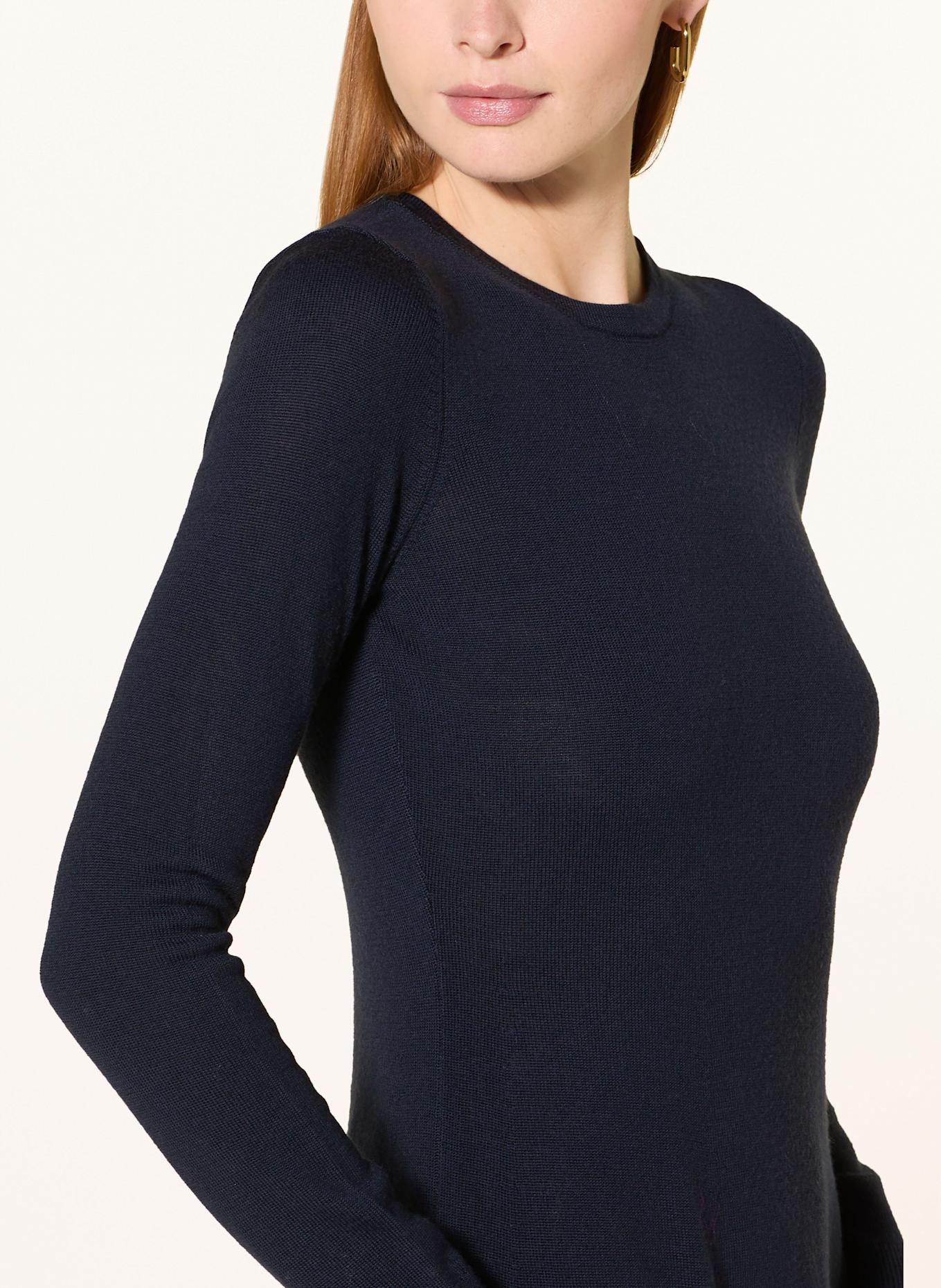 LAUREN RALPH LAUREN Strickkleid: DUNKELBLAU