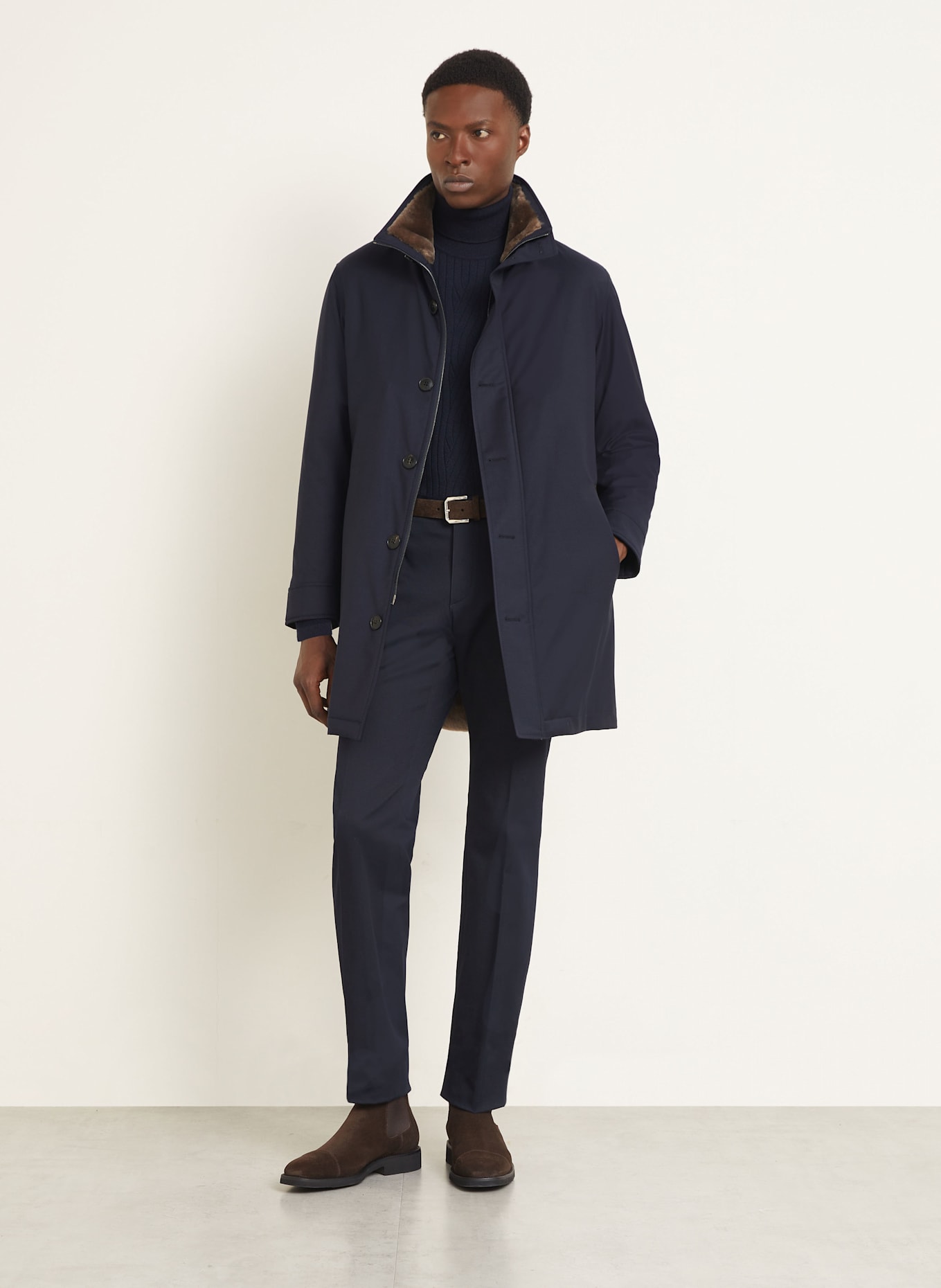 manzoni 24 Parka: DUNKELBLAU