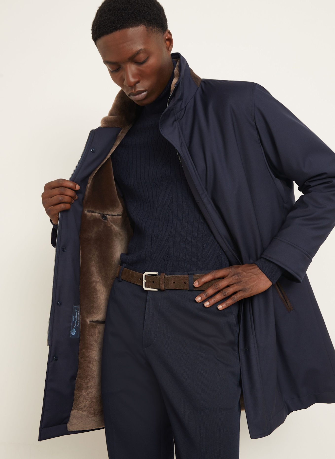 manzoni 24 Parka: DUNKELBLAU