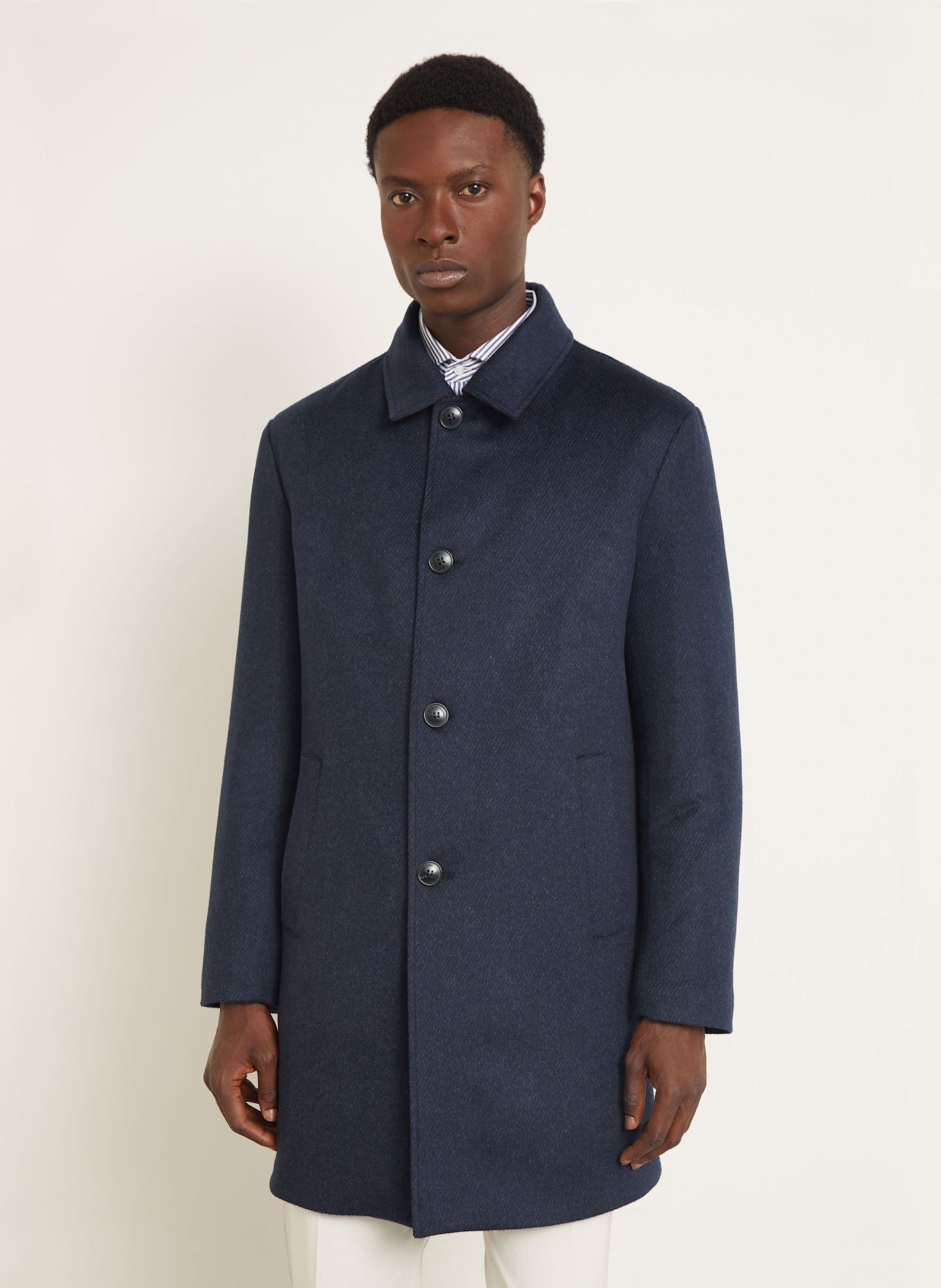 manzoni 24 Daunenmantel: DUNKELBLAU