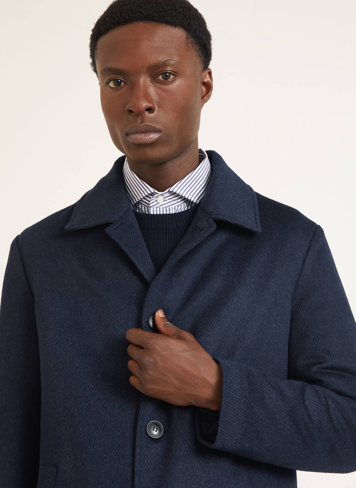 manzoni 24 Daunenmantel: DUNKELBLAU