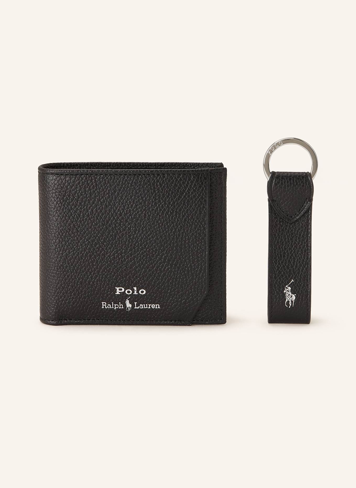 POLO RALPH LAUREN Geldbörse: SCHWARZ