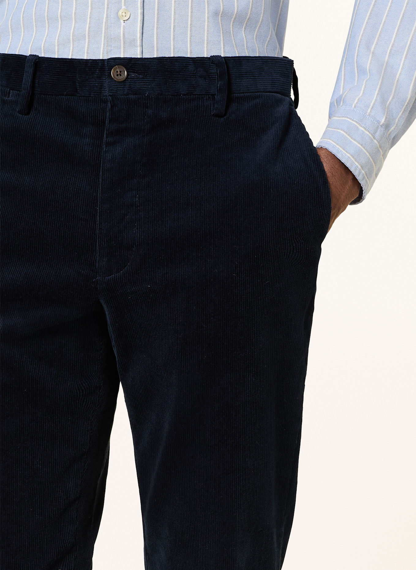 POLO RALPH LAUREN Cordhose Slim Fit: DUNKELBLAU