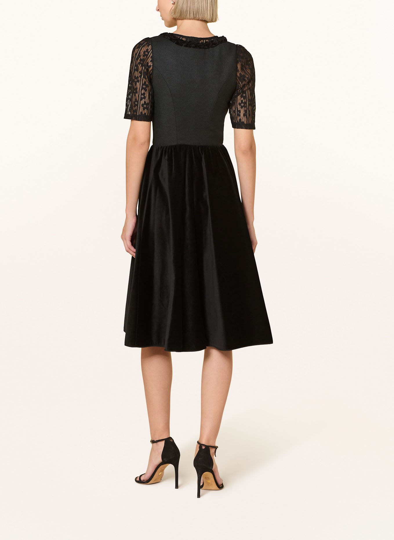 KINGA MATHE Dirndl ZADAR: SCHWARZ