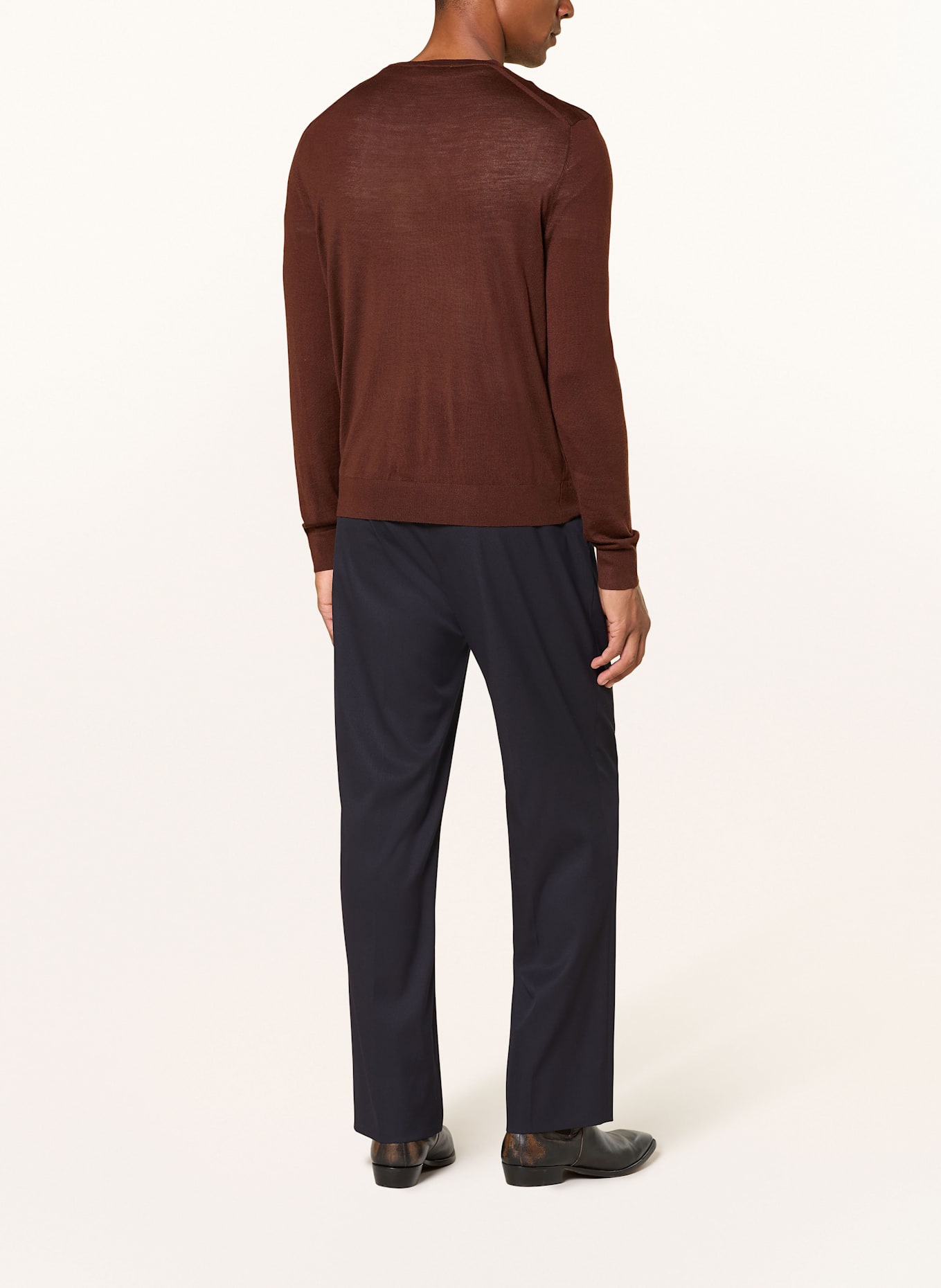 TIGER OF SWEDEN Pullover CONNOR: DUNKELROT
