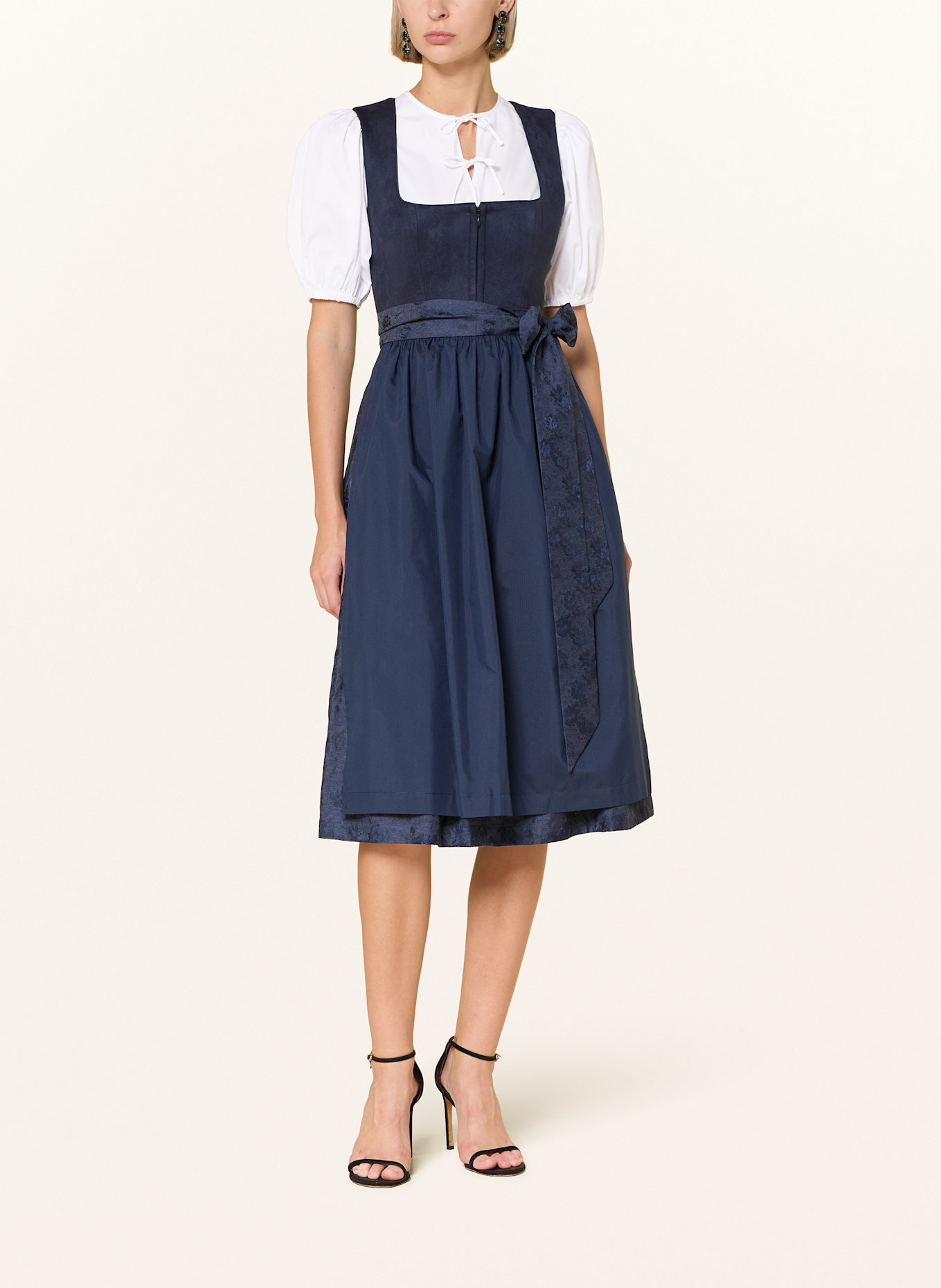 LIMBERRY Bluzka do sukienki bawarskiej ELORA: BIAŁY