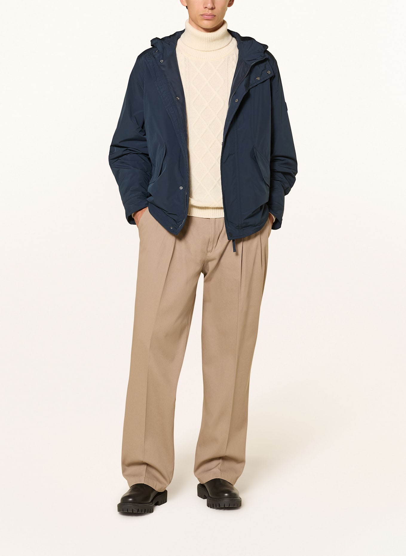 TOMMY HILFIGER Hose MURRAY Wide Fit: CAMEL