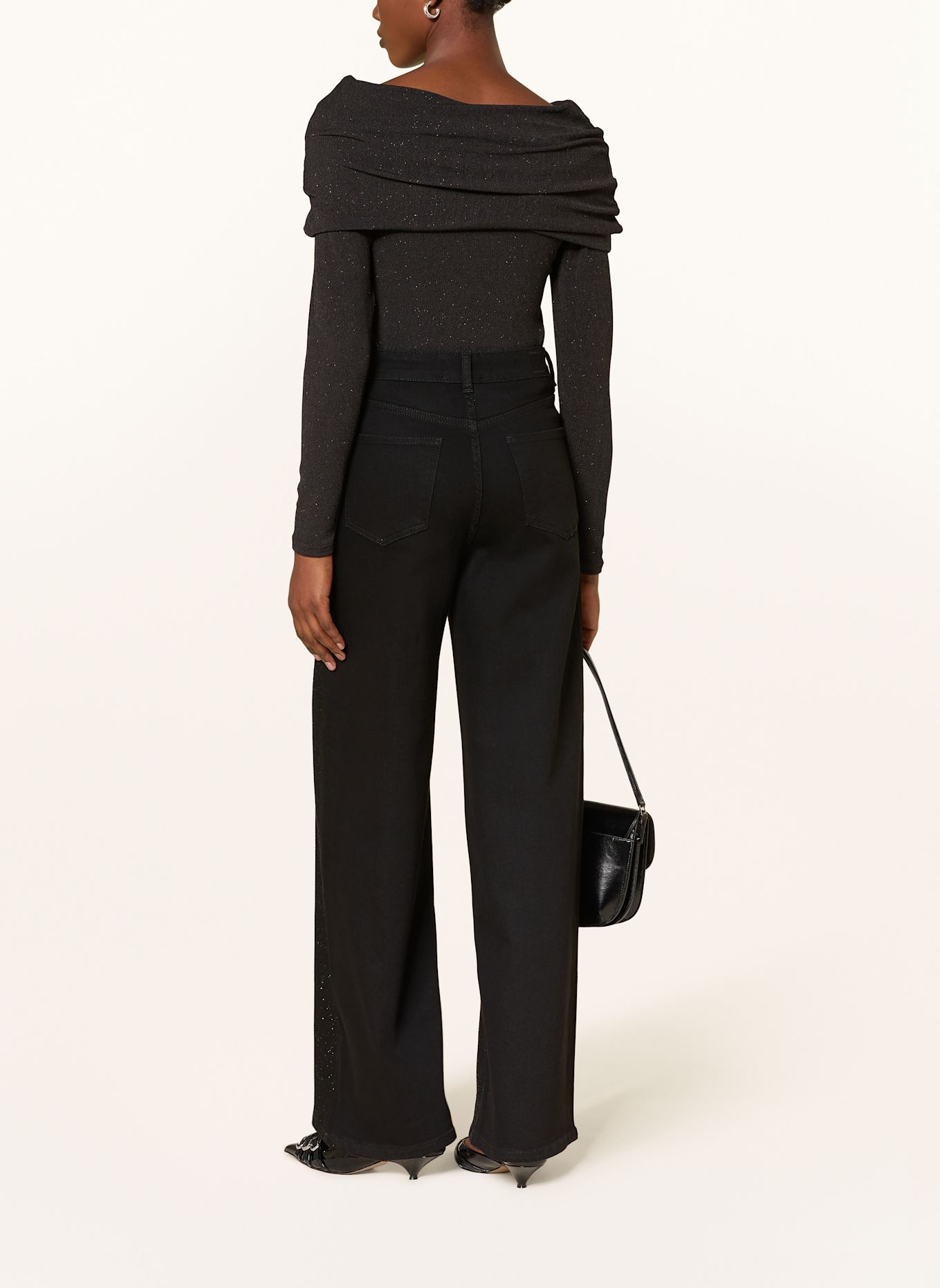 InWear Blusenshirt KRITHIW: SCHWARZ / SILBER