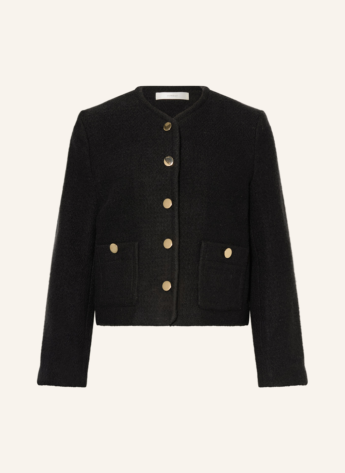 InWear Kastenjacke ZEENIAIW: SCHWARZ