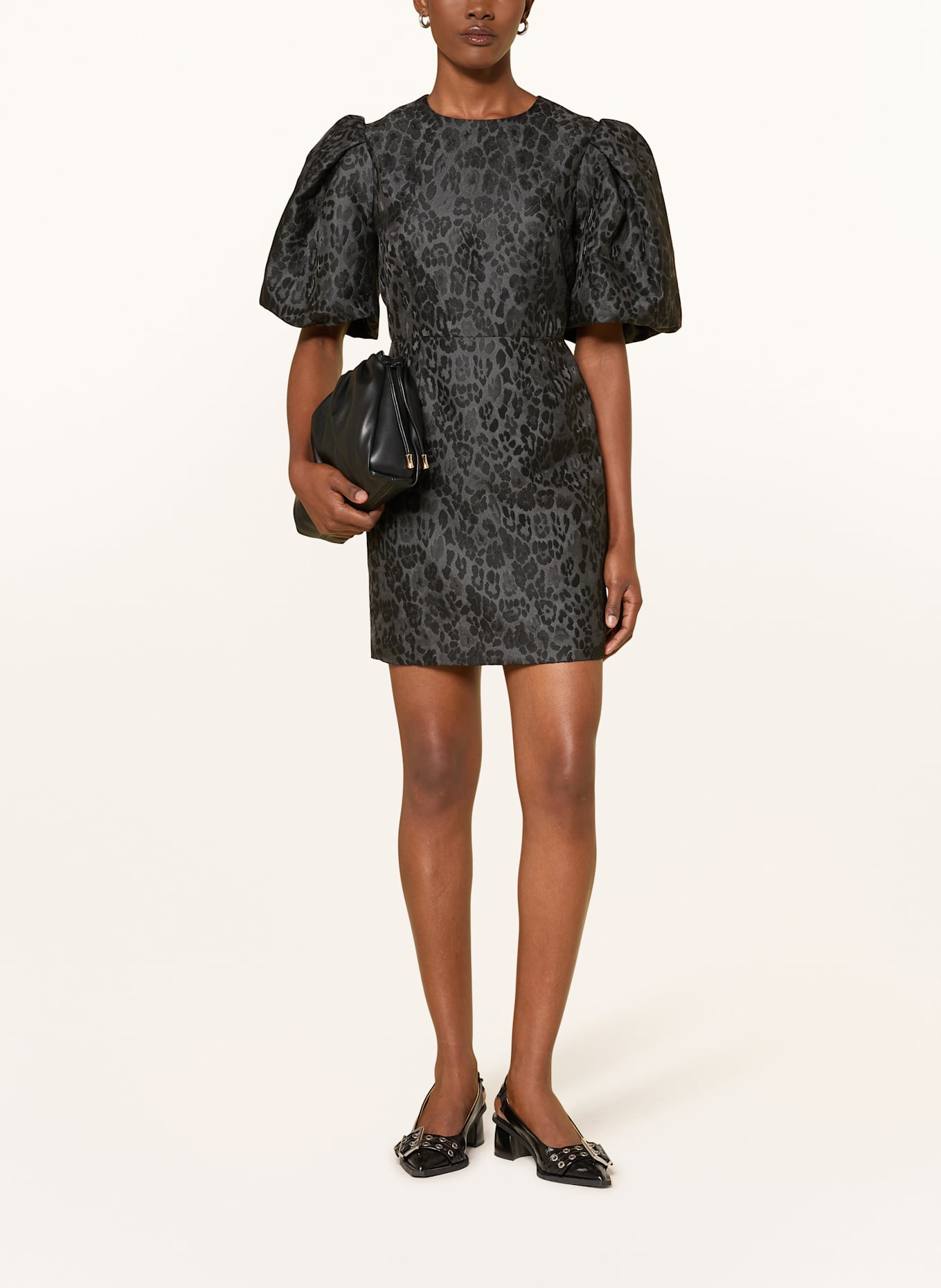 InWear Etuikleid ZINAIW: DUNKELGRAU / SCHWARZ