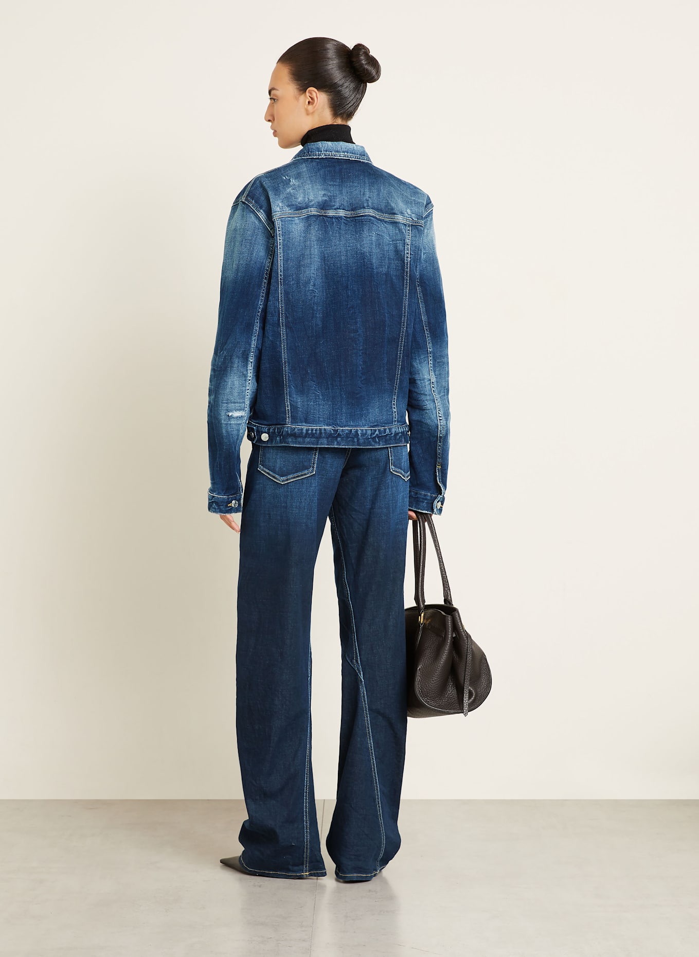 DSQUARED2 Kurtka jeansowa: GRANATOWY