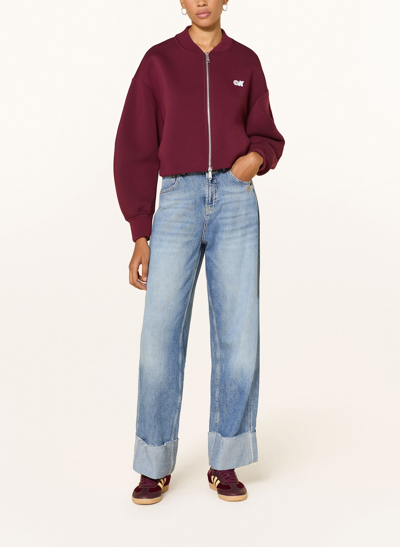 GANG Straight Jeans 94BLAKE: 7458 authentic waterlines