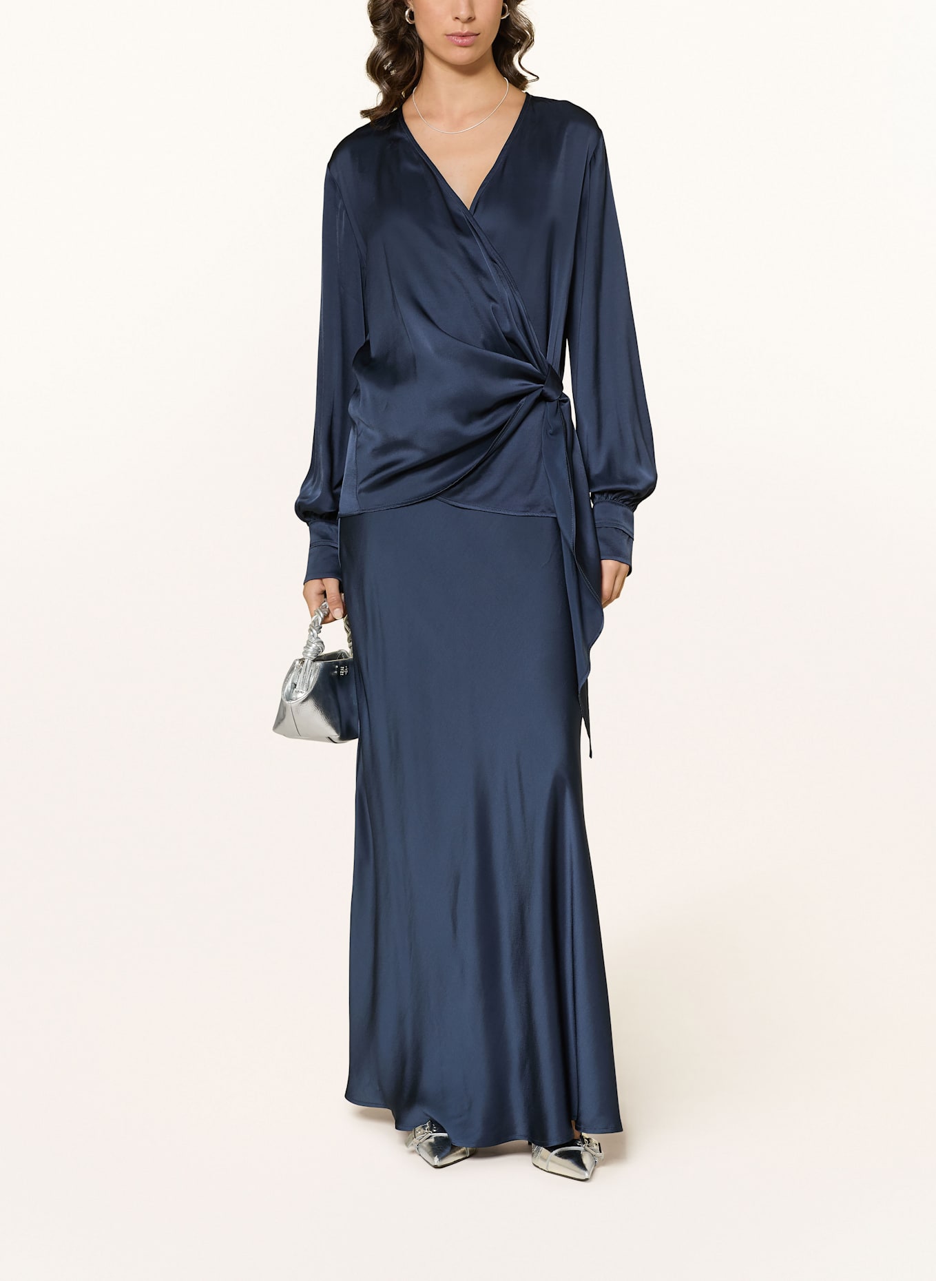 ottod'ame Satinrock: DUNKELBLAU