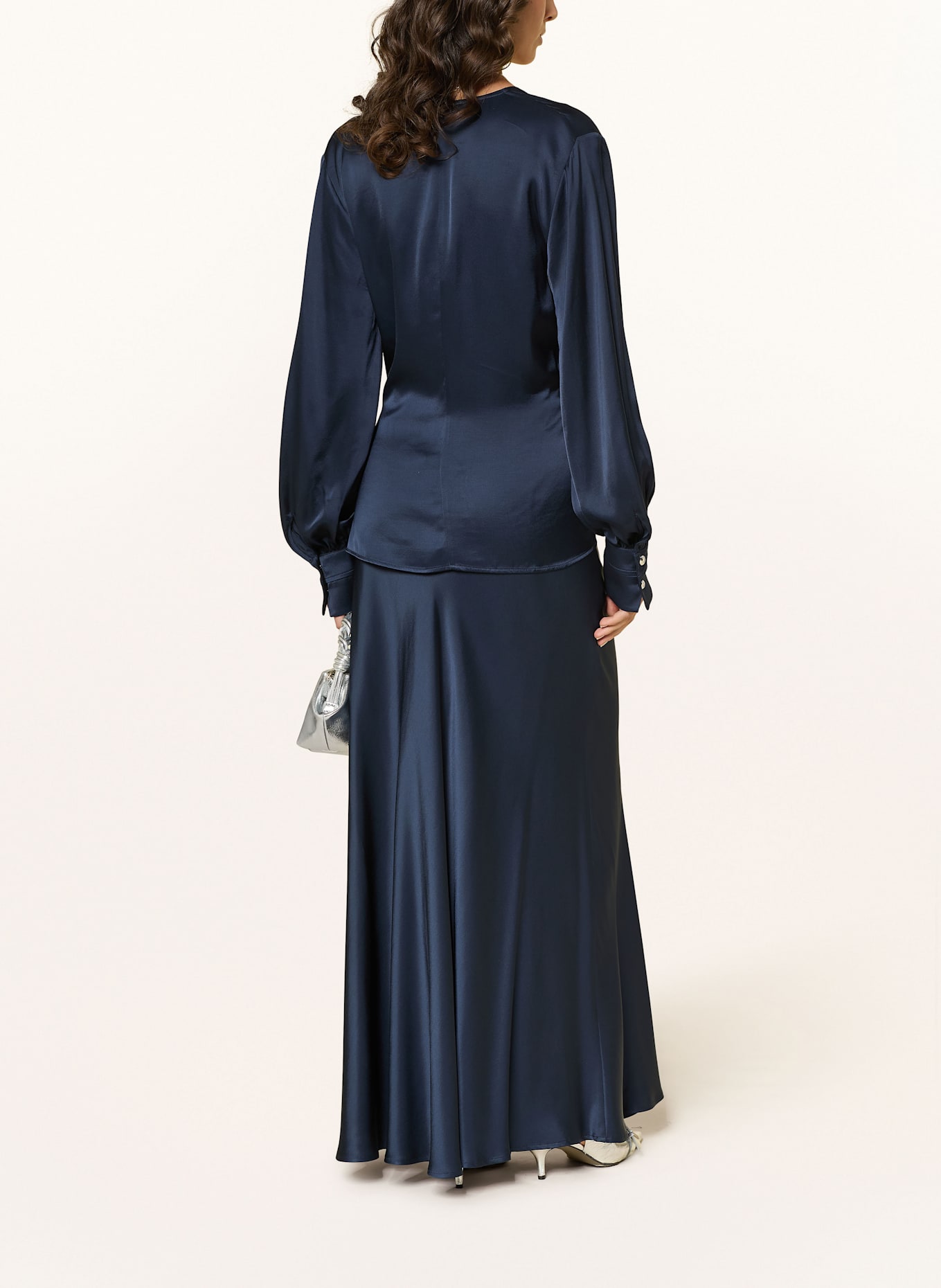 ottod'ame Satinrock: DUNKELBLAU