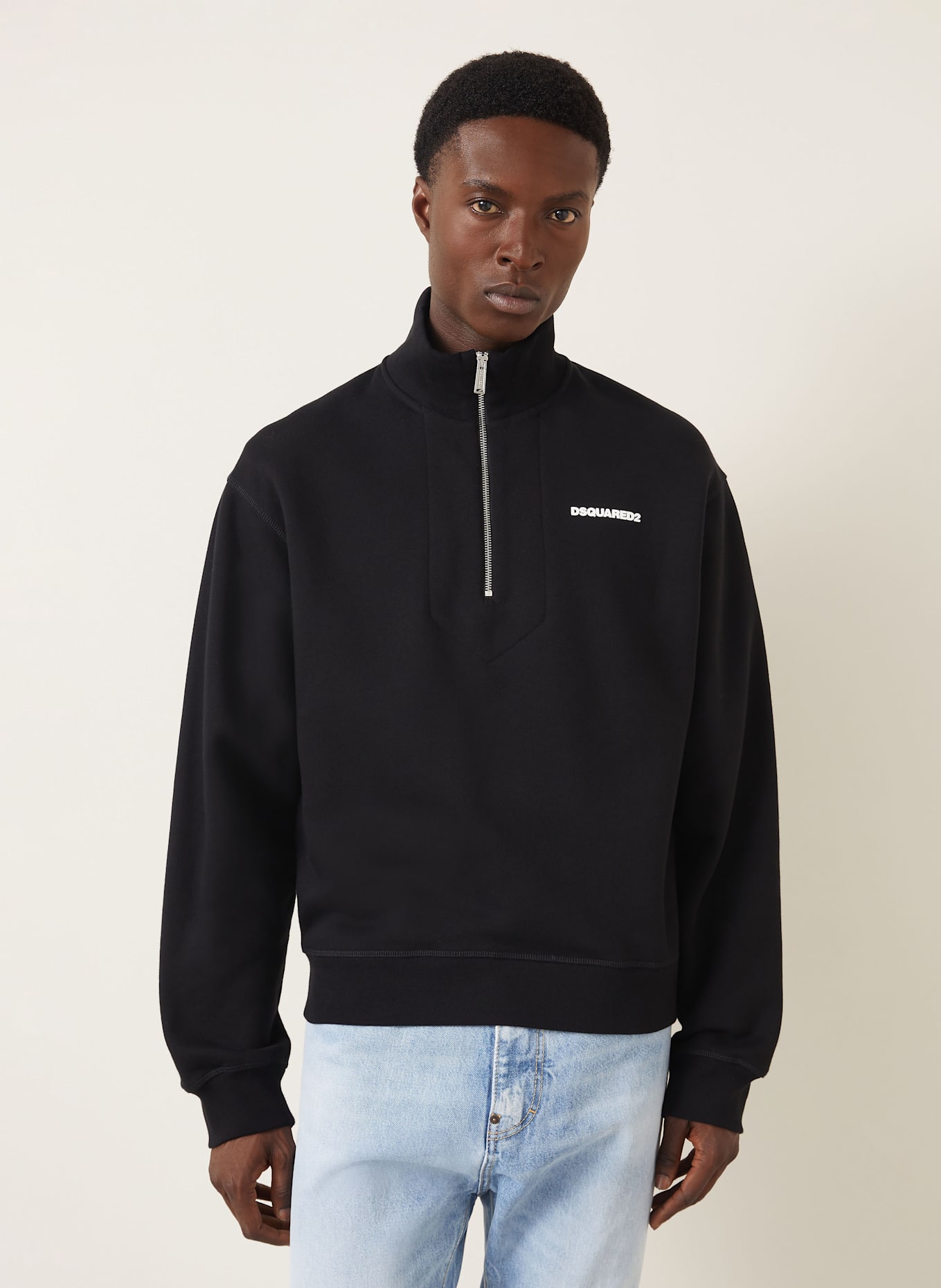 DSQUARED2 Sweat-Troyer: SCHWARZ