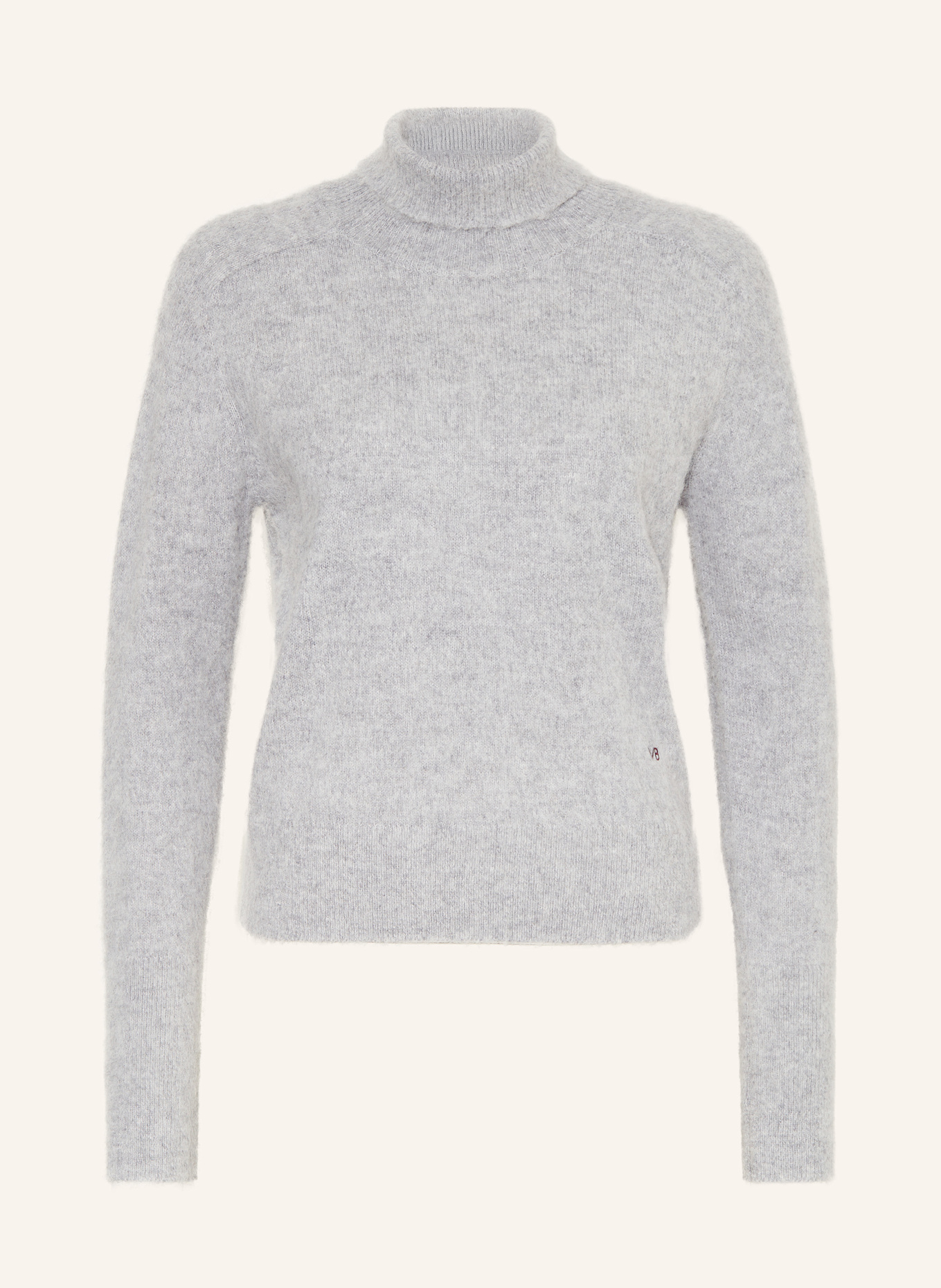 VICTORIA BECKHAM Turtleneck sweater: GRAY
