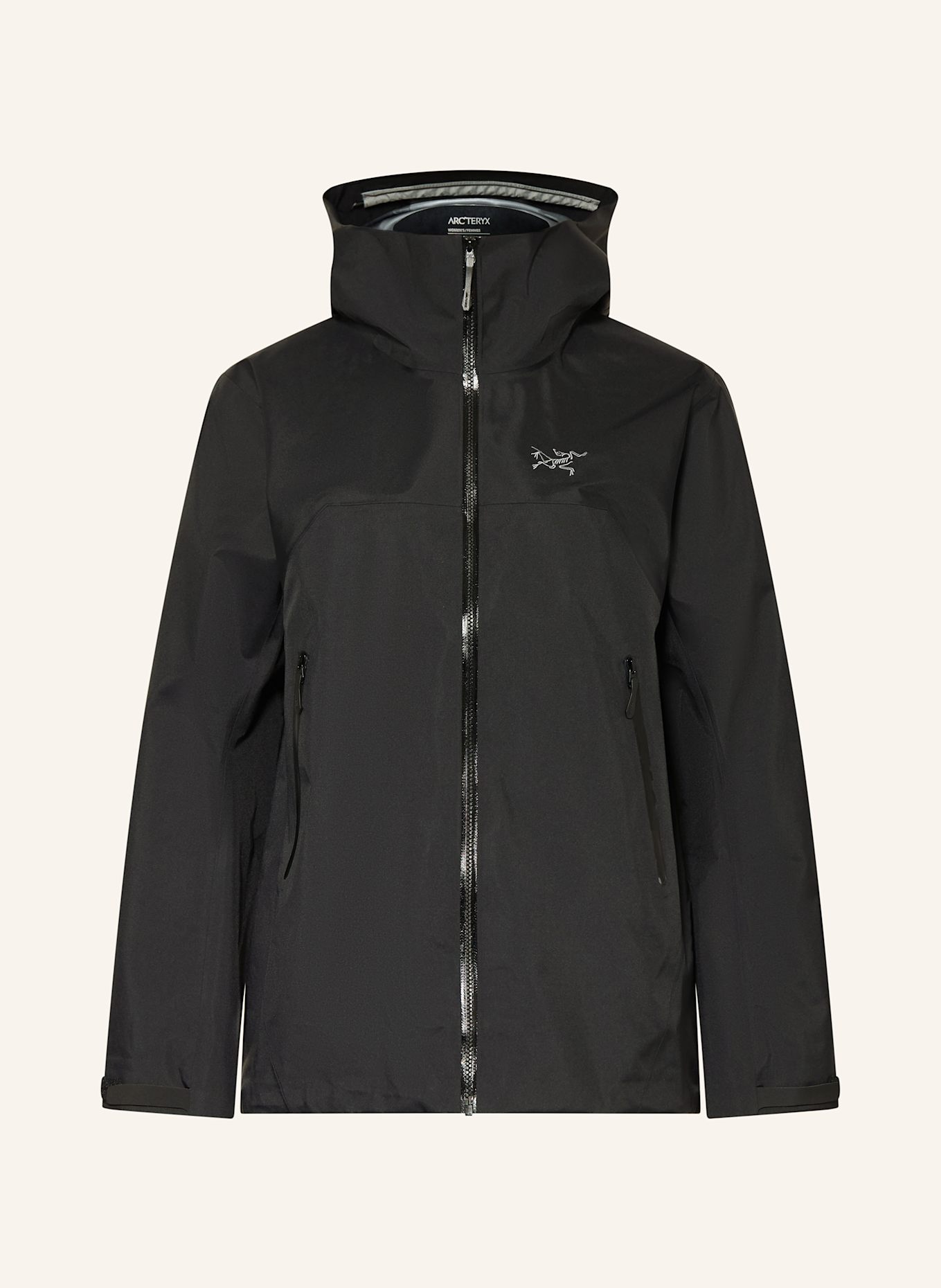 ARC'TERYX Hardshell-Jacke BETA: SCHWARZ
