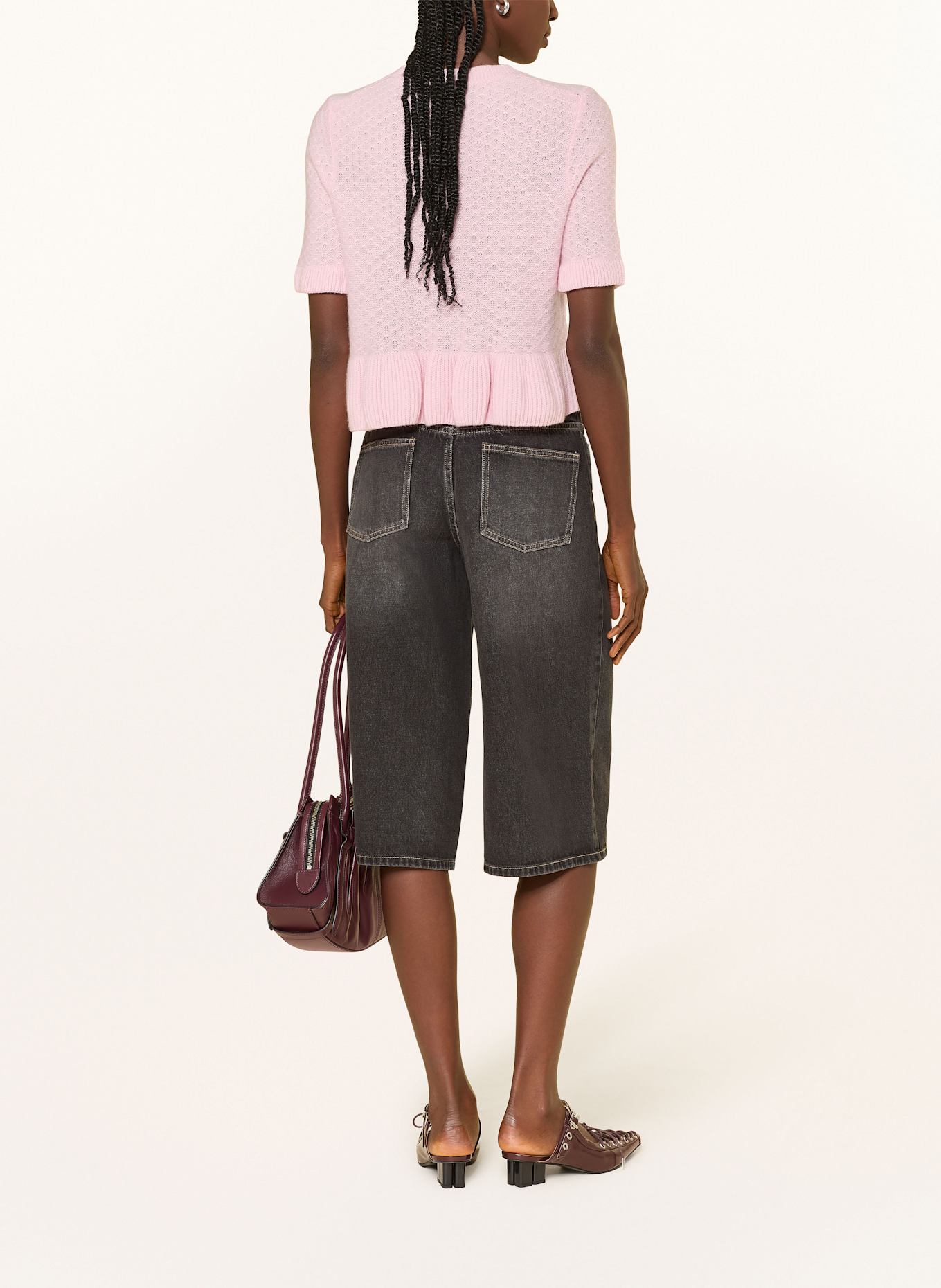 MRS & HUGS Strickshirt mit Cashmere: ROSA