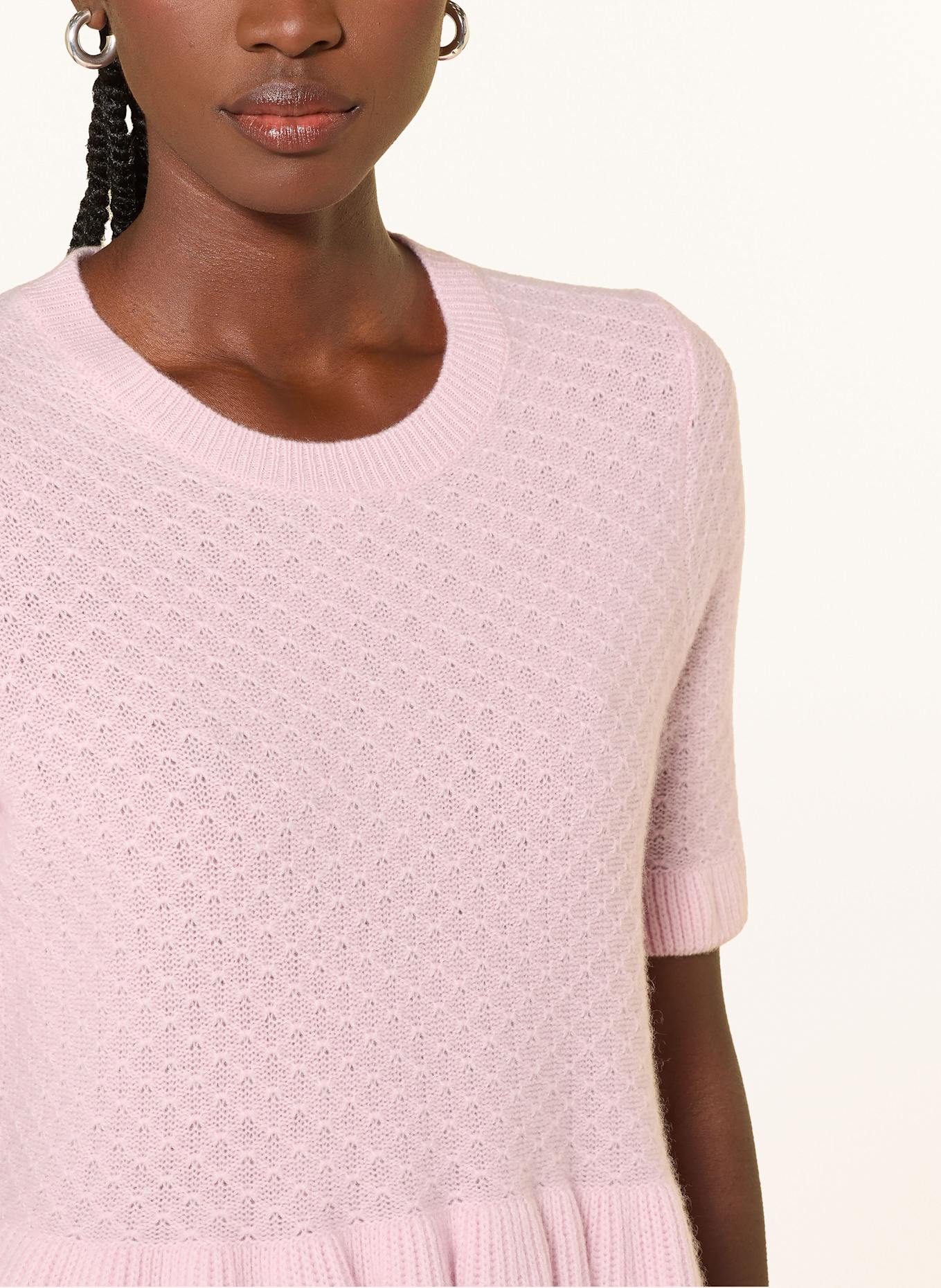 MRS & HUGS Strickshirt mit Cashmere: ROSA