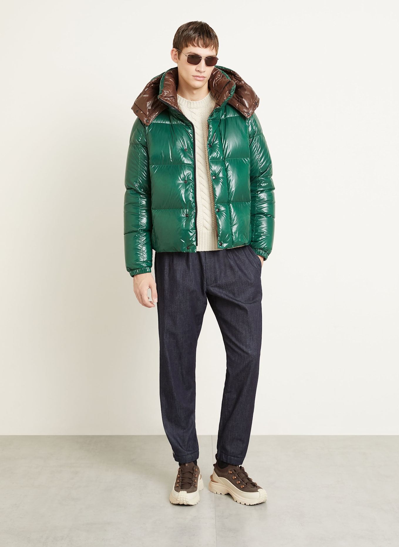 MONCLER Daunenjacke PARANA: GRÜN