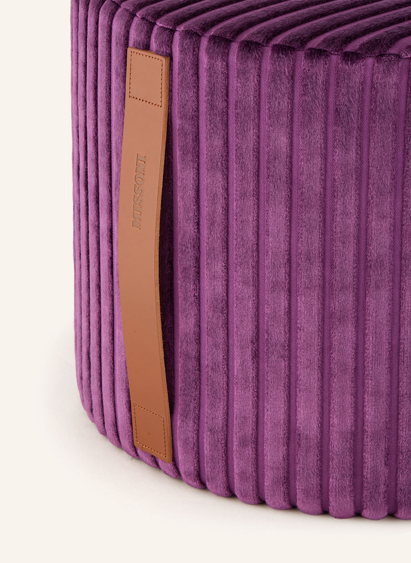 MISSONI Home Pouf COOMBA: LILA