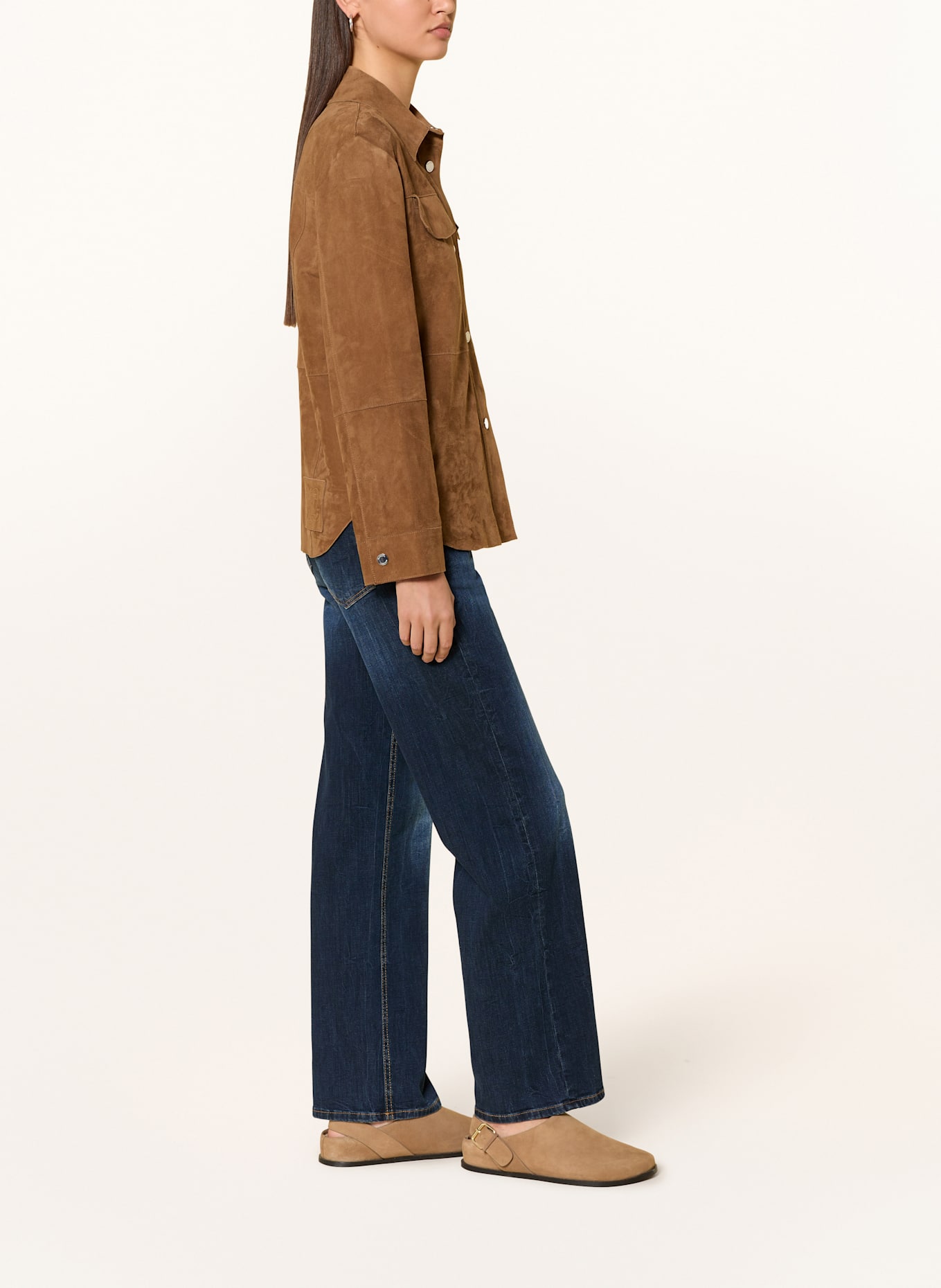 GANG Straight Jeans 94RIVER: 7905 blue black authentic wash