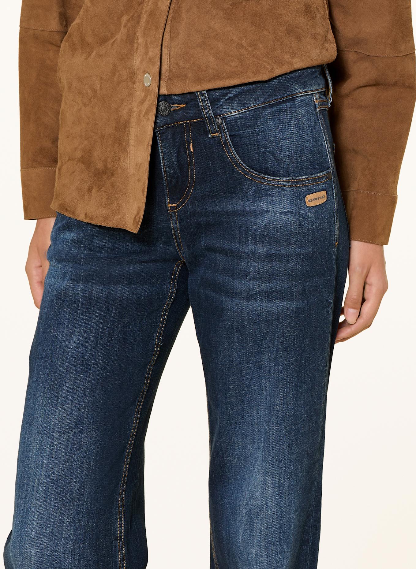 GANG Straight Jeans 94RIVER: 7905 blue black authentic wash