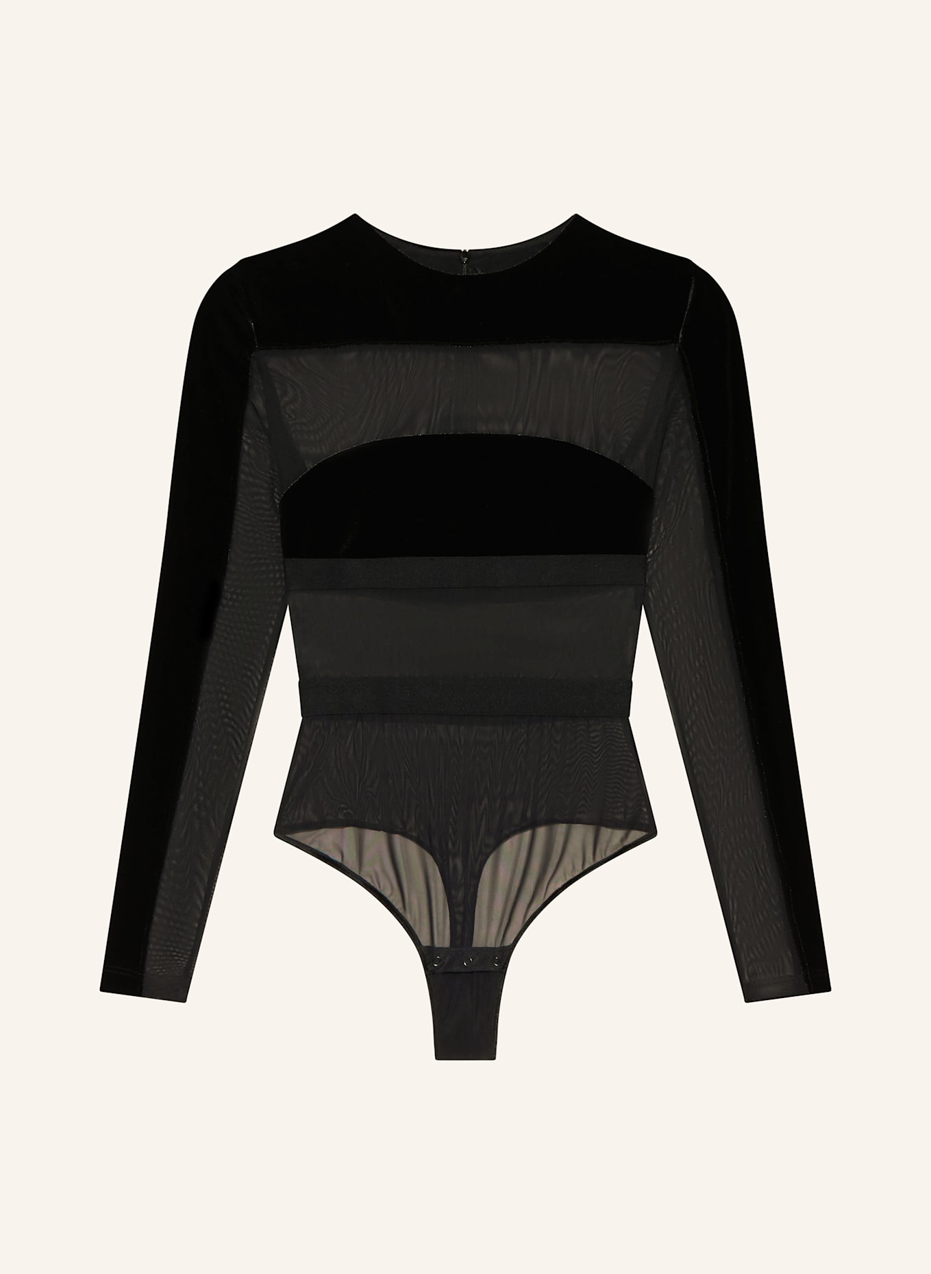 UNDRESS CODE Thong body GO FOT IT: BLACK